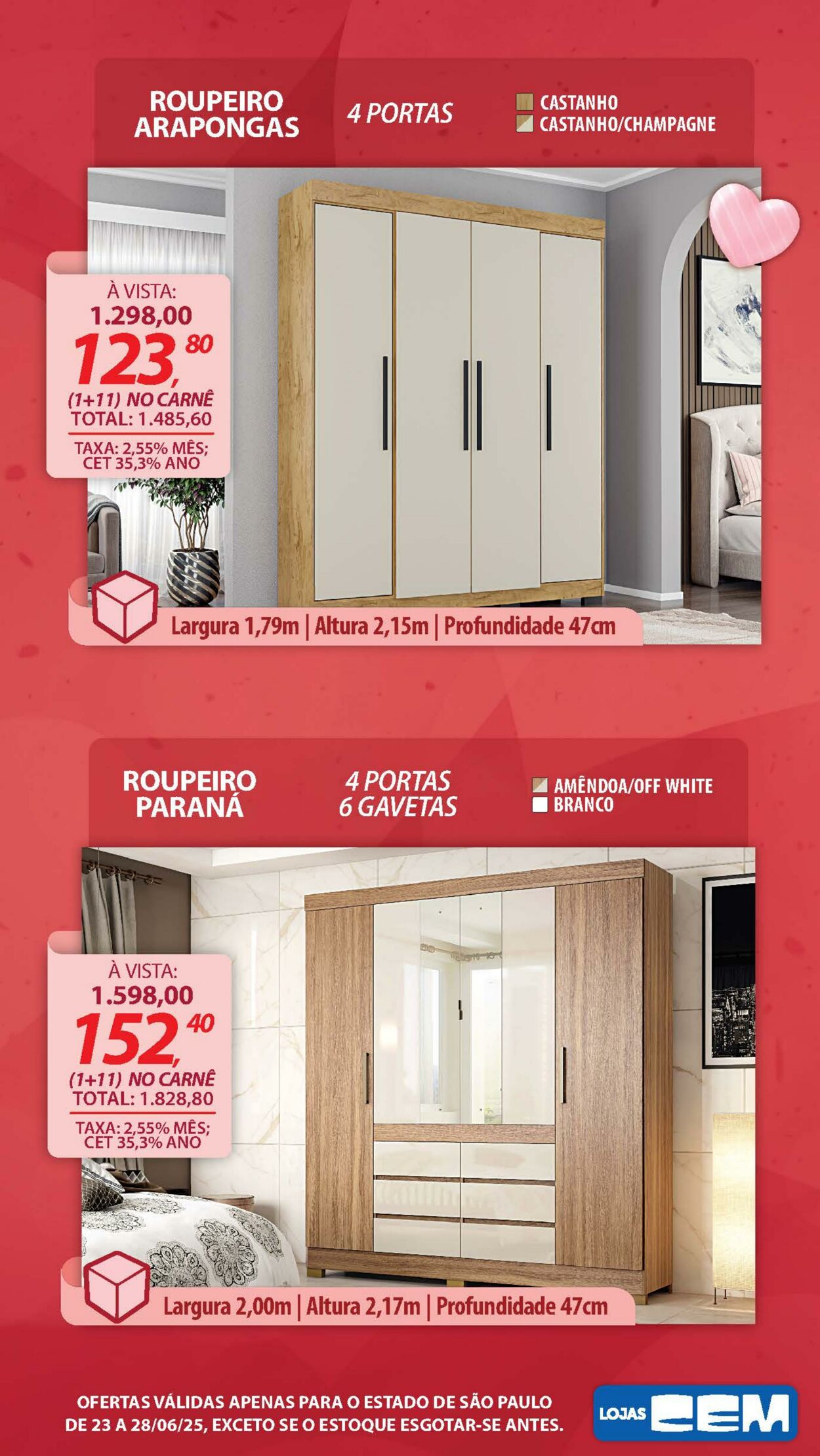 Folheto Lojas Cem 24.06.2025 - 02.07.2025