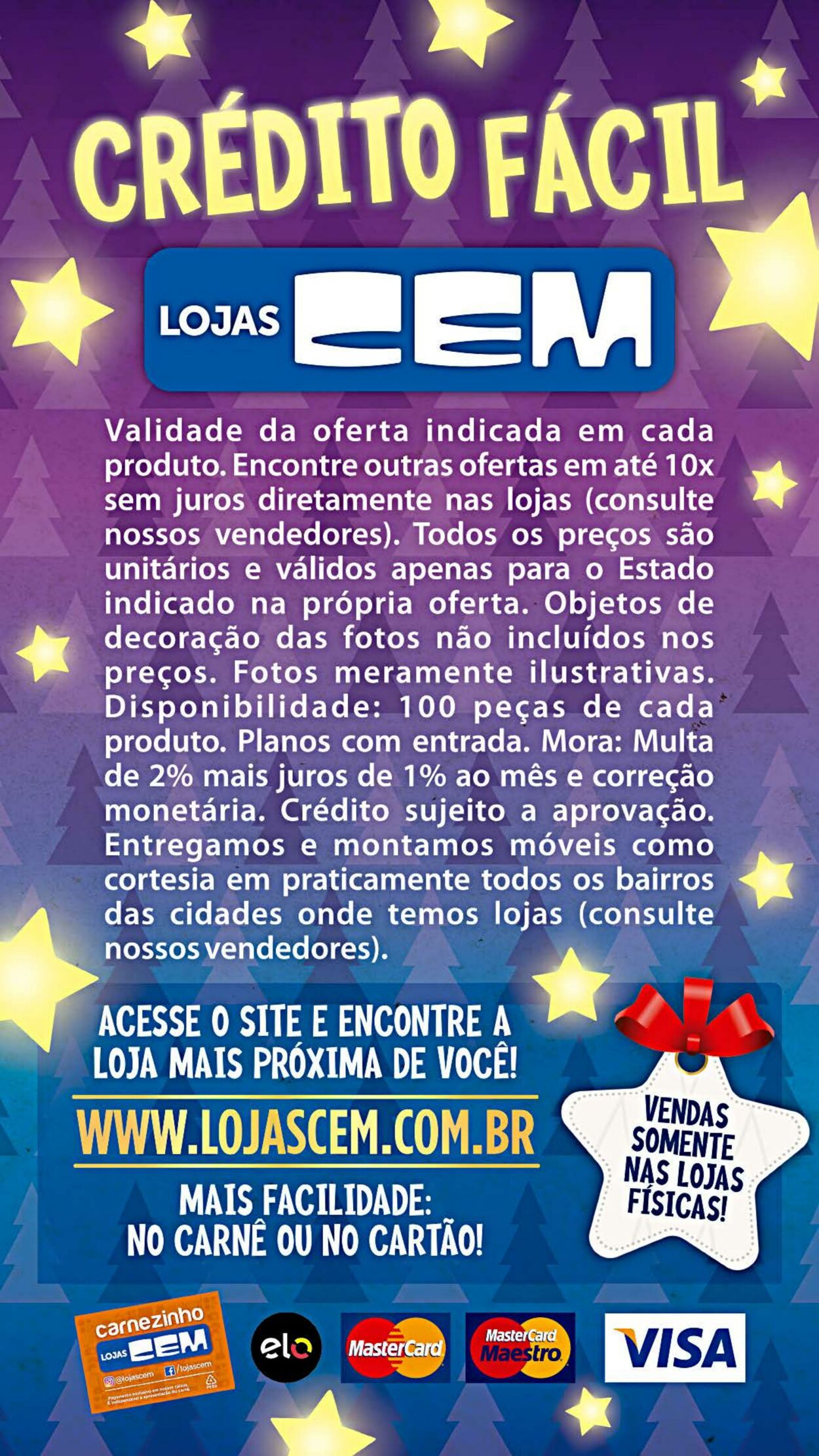 Folheto Lojas Cem 01.12.2023 - 16.12.2023