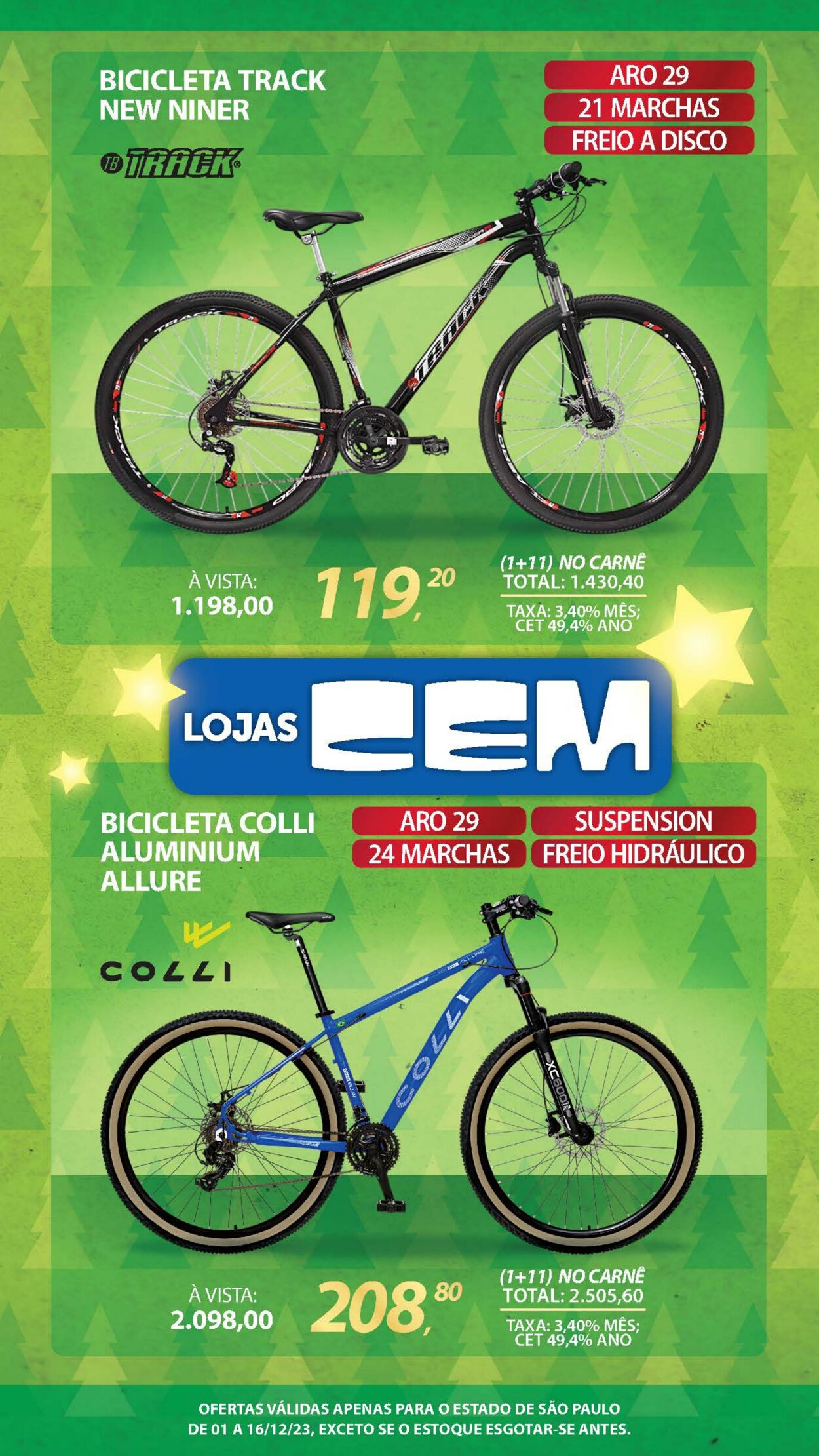 Folheto Lojas Cem 01.12.2023 - 16.12.2023