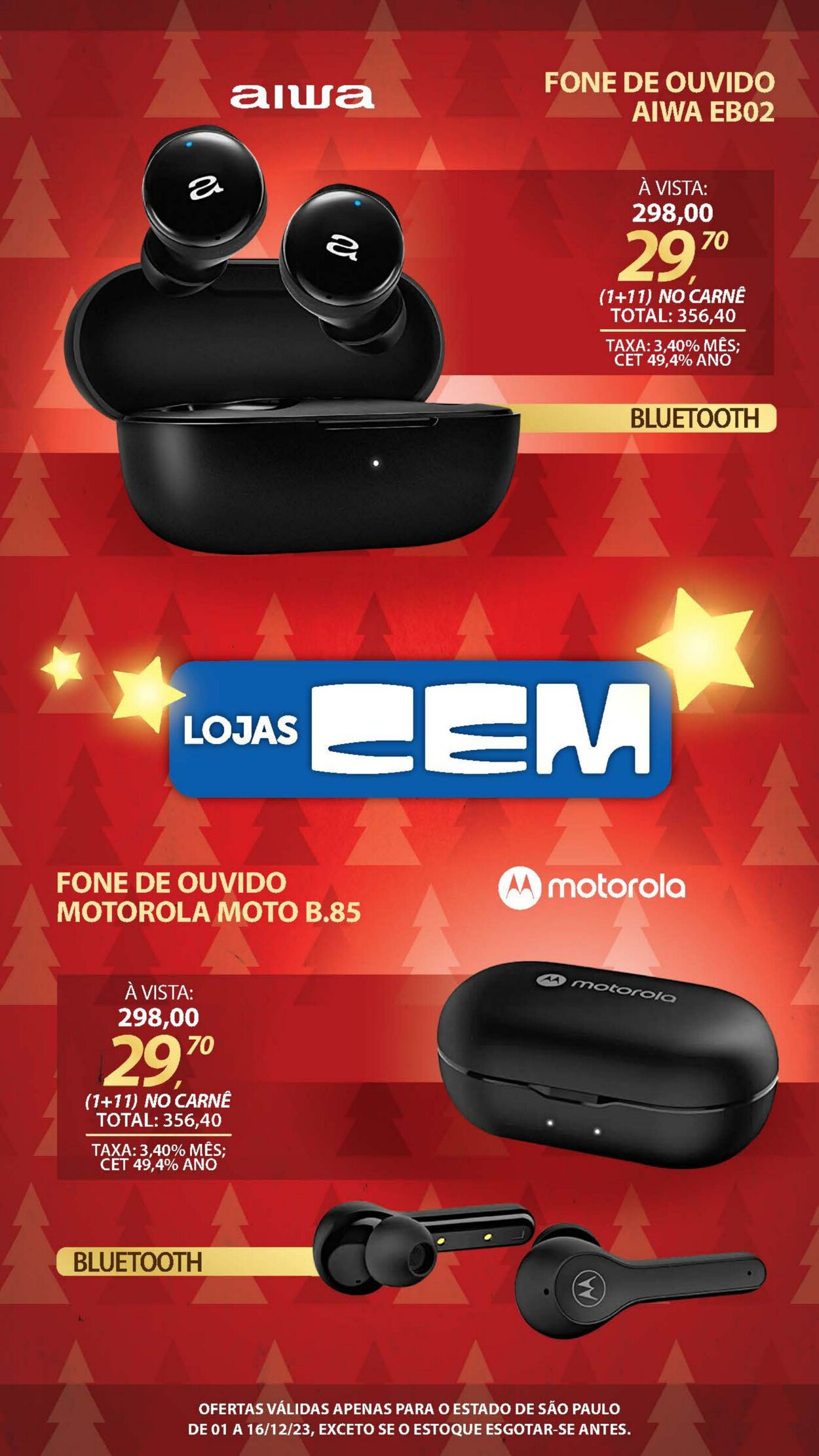 Folheto Lojas Cem 01.12.2023 - 16.12.2023