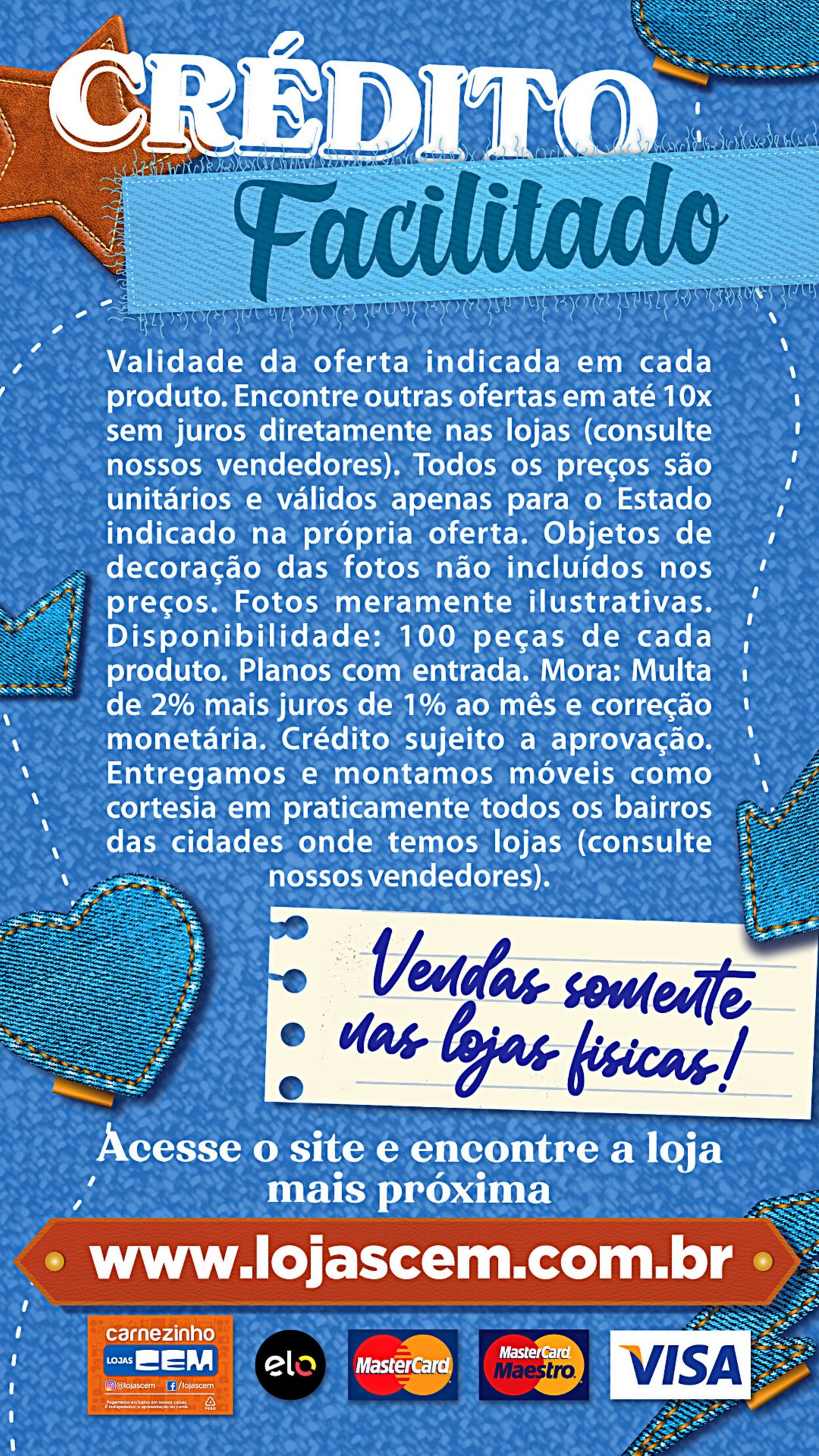 Folheto Lojas Cem 04.08.2025 - 21.08.2025