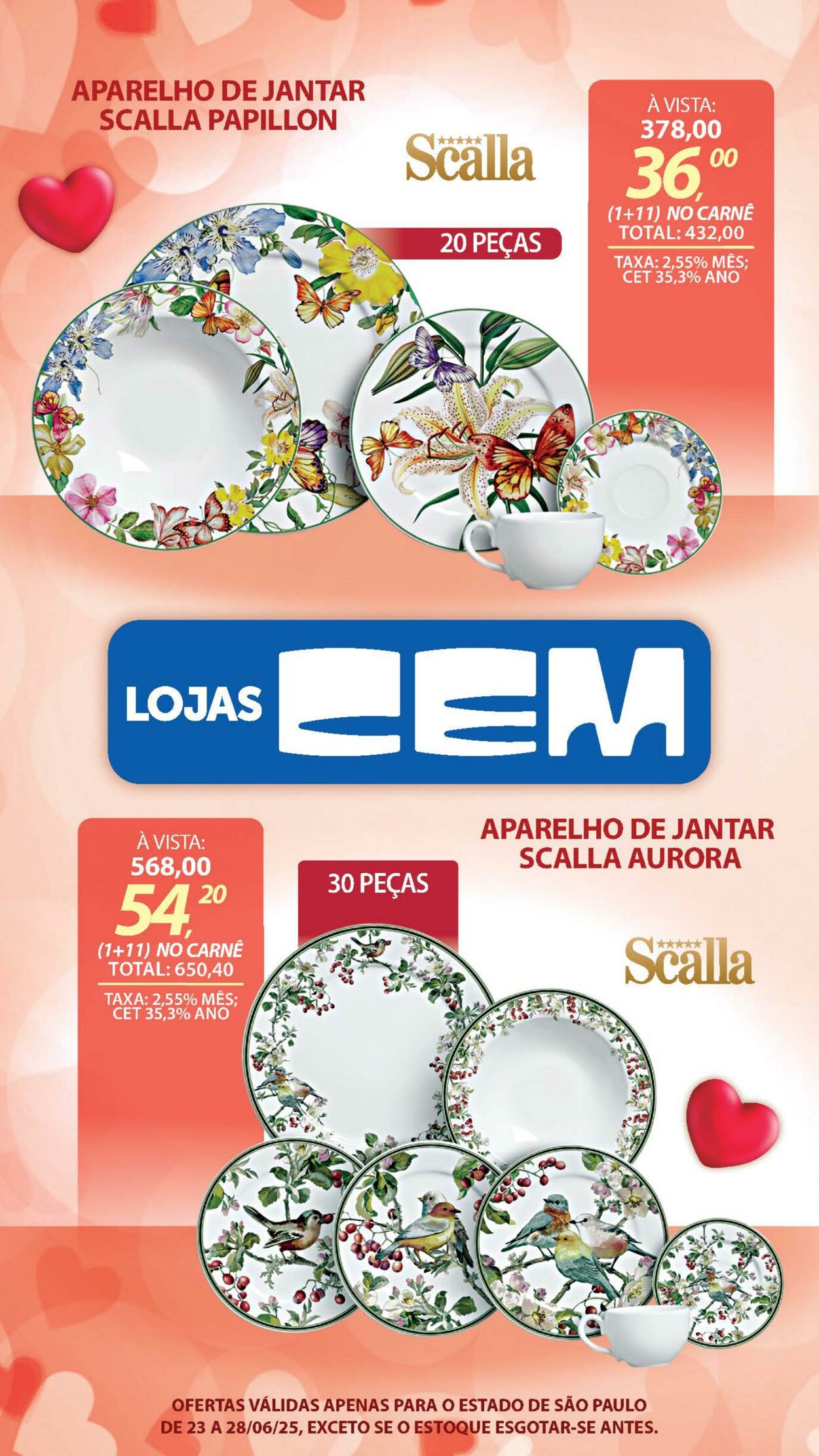 Folheto Lojas Cem 23.06.2025 - 01.07.2025