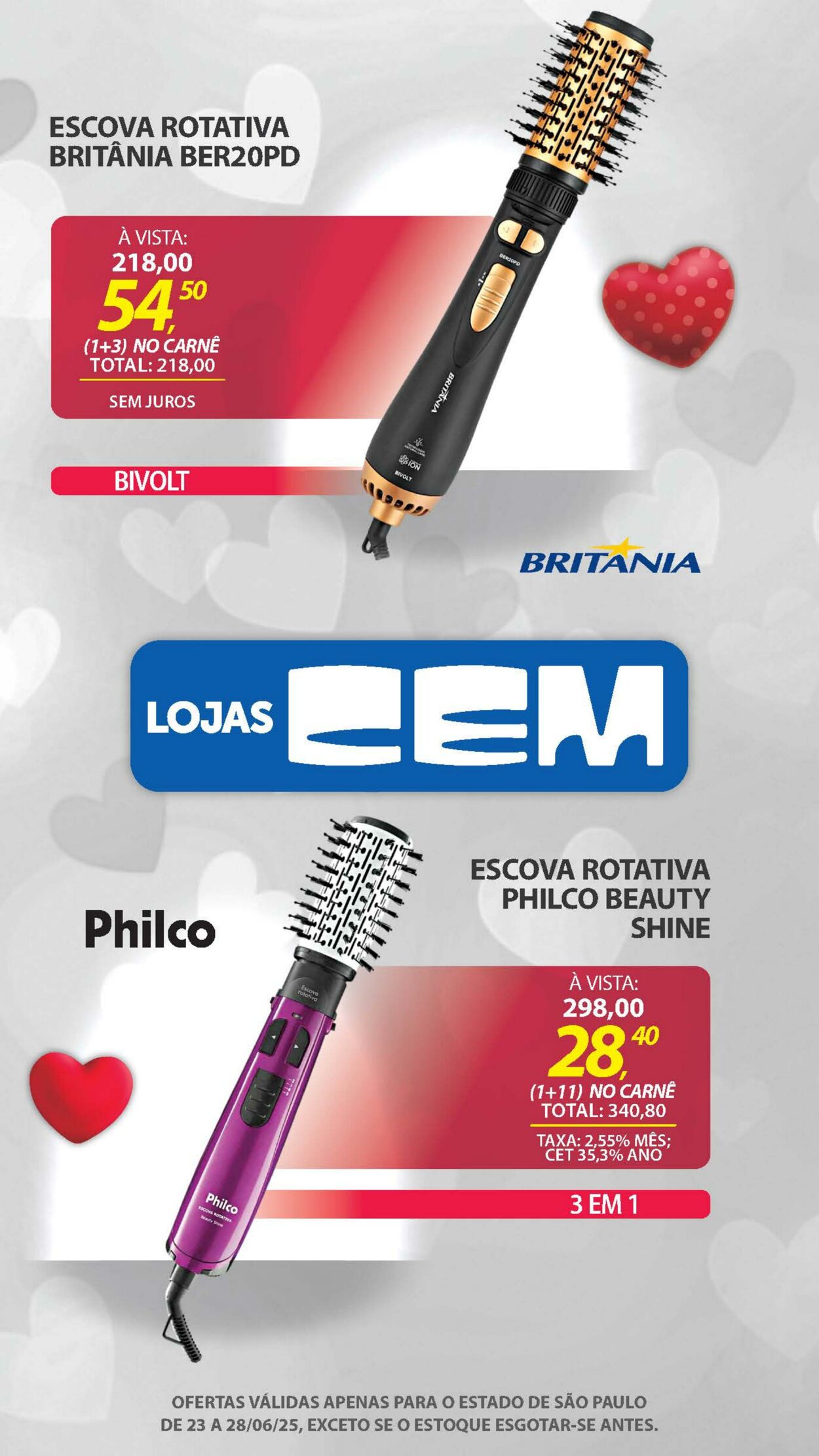 Folheto Lojas Cem 23.06.2025 - 01.07.2025