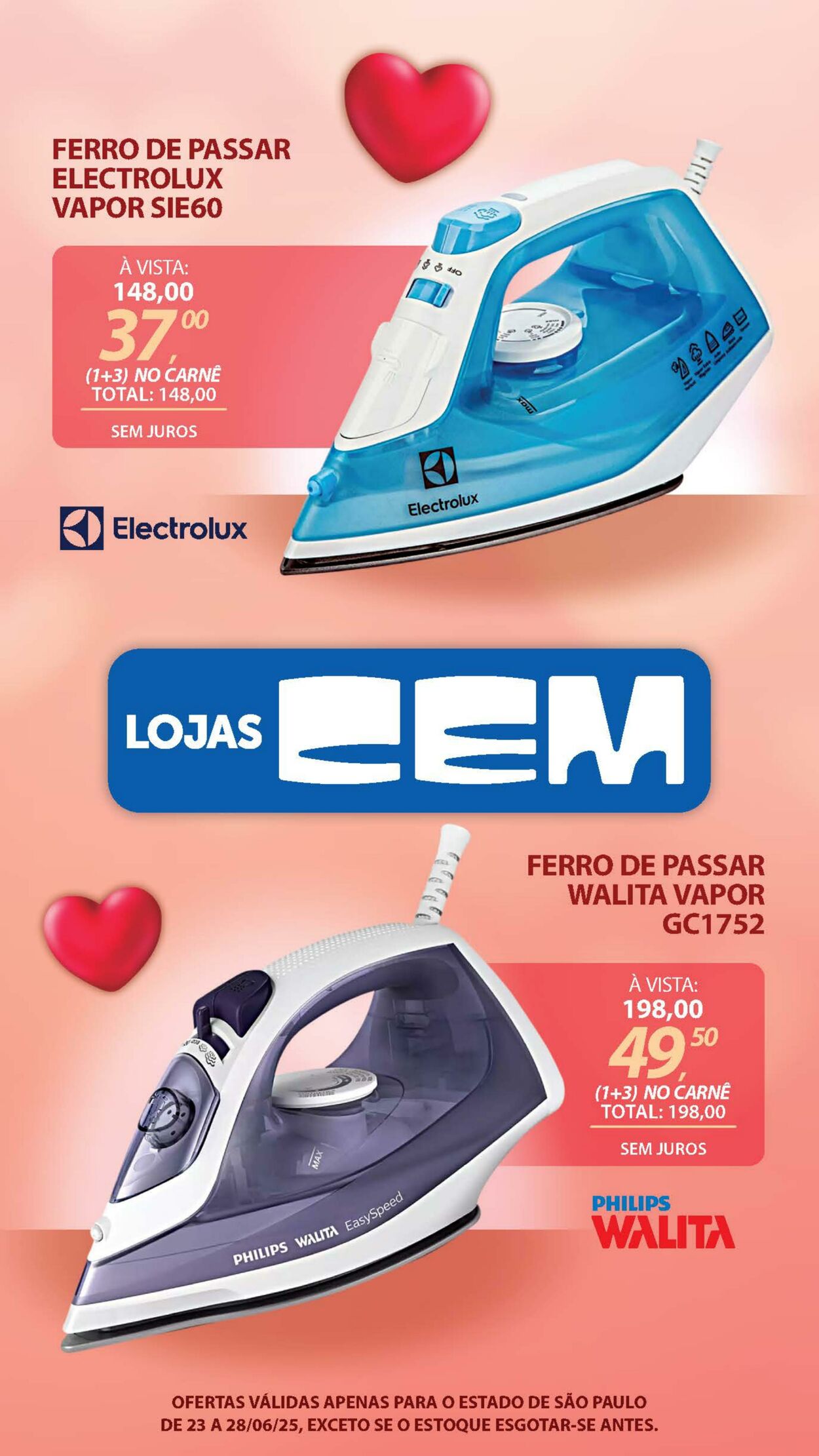 Folheto Lojas Cem 23.06.2025 - 01.07.2025