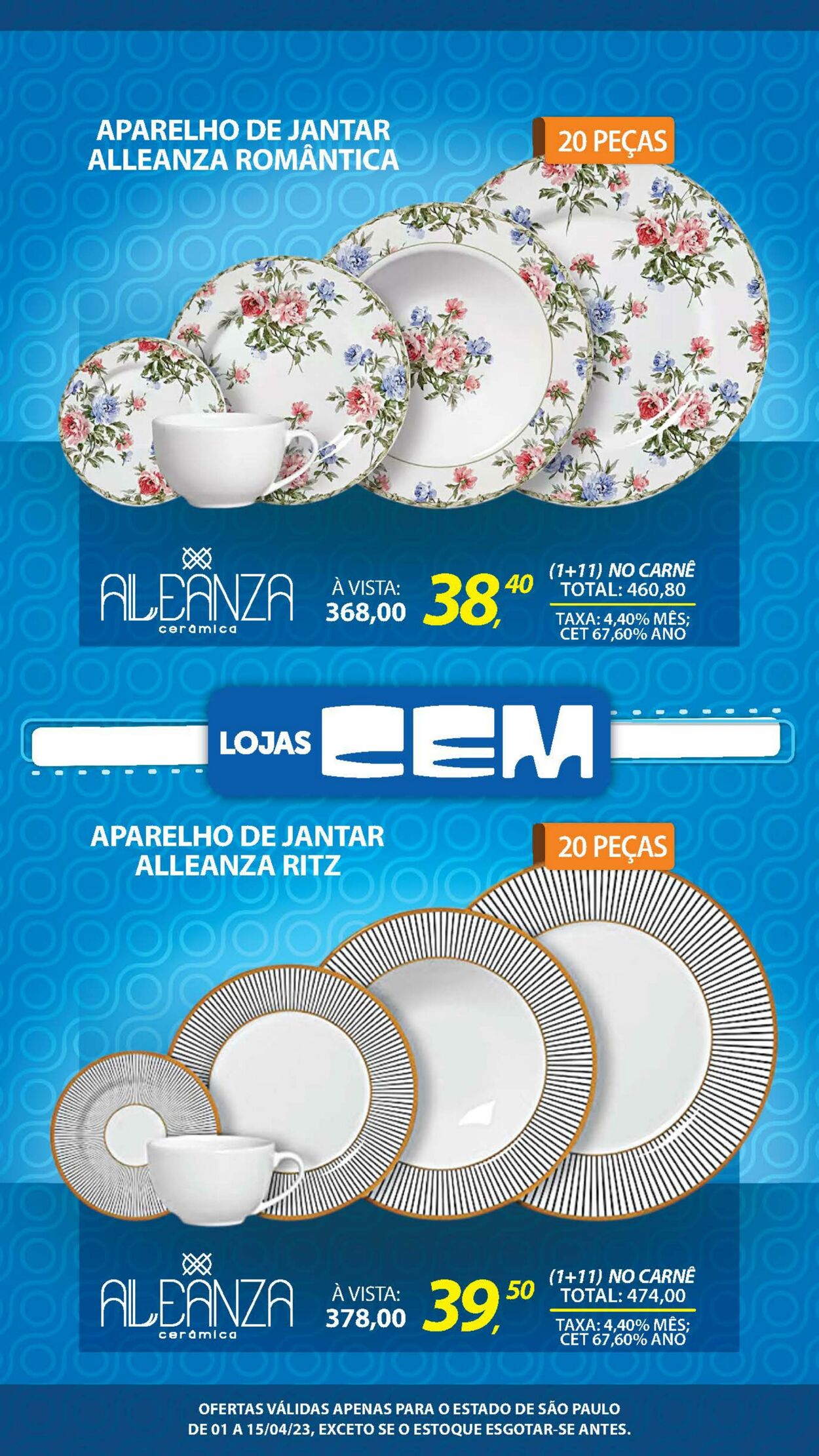 Folheto Lojas Cem 01.04.2023 - 15.04.2023