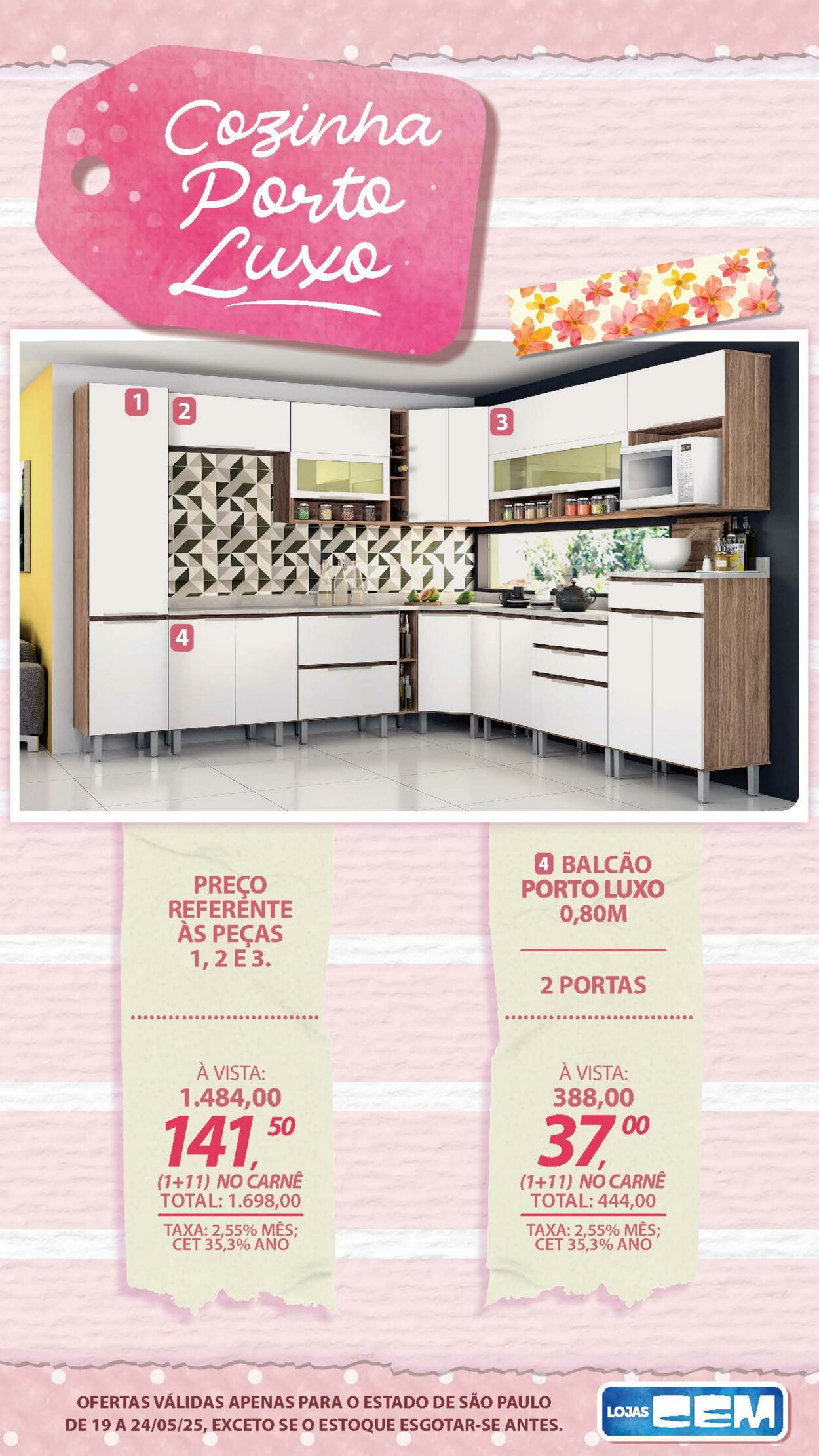 Folheto Lojas Cem 19.05.2025 - 03.06.2025