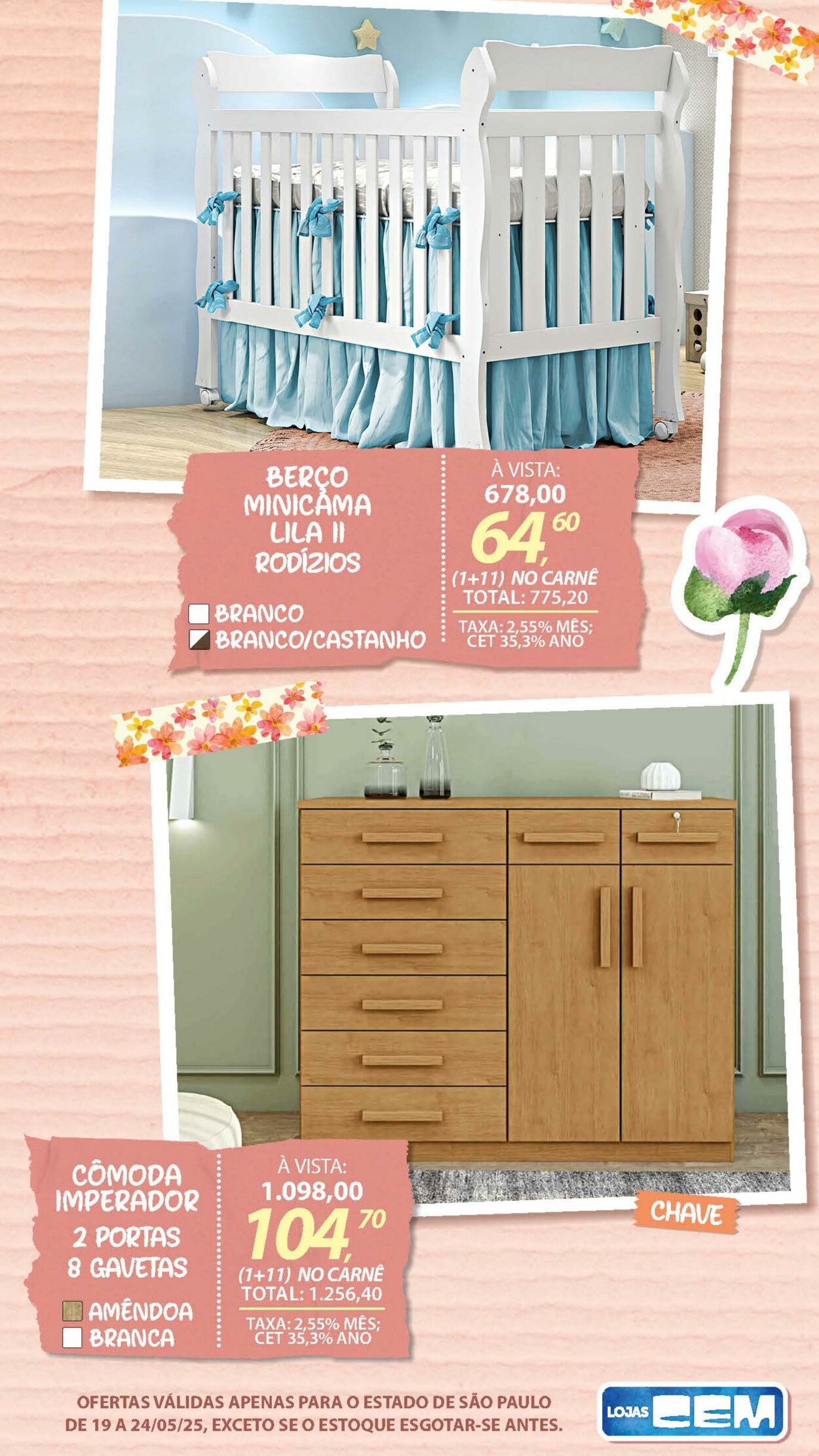 Folheto Lojas Cem 19.05.2025 - 03.06.2025
