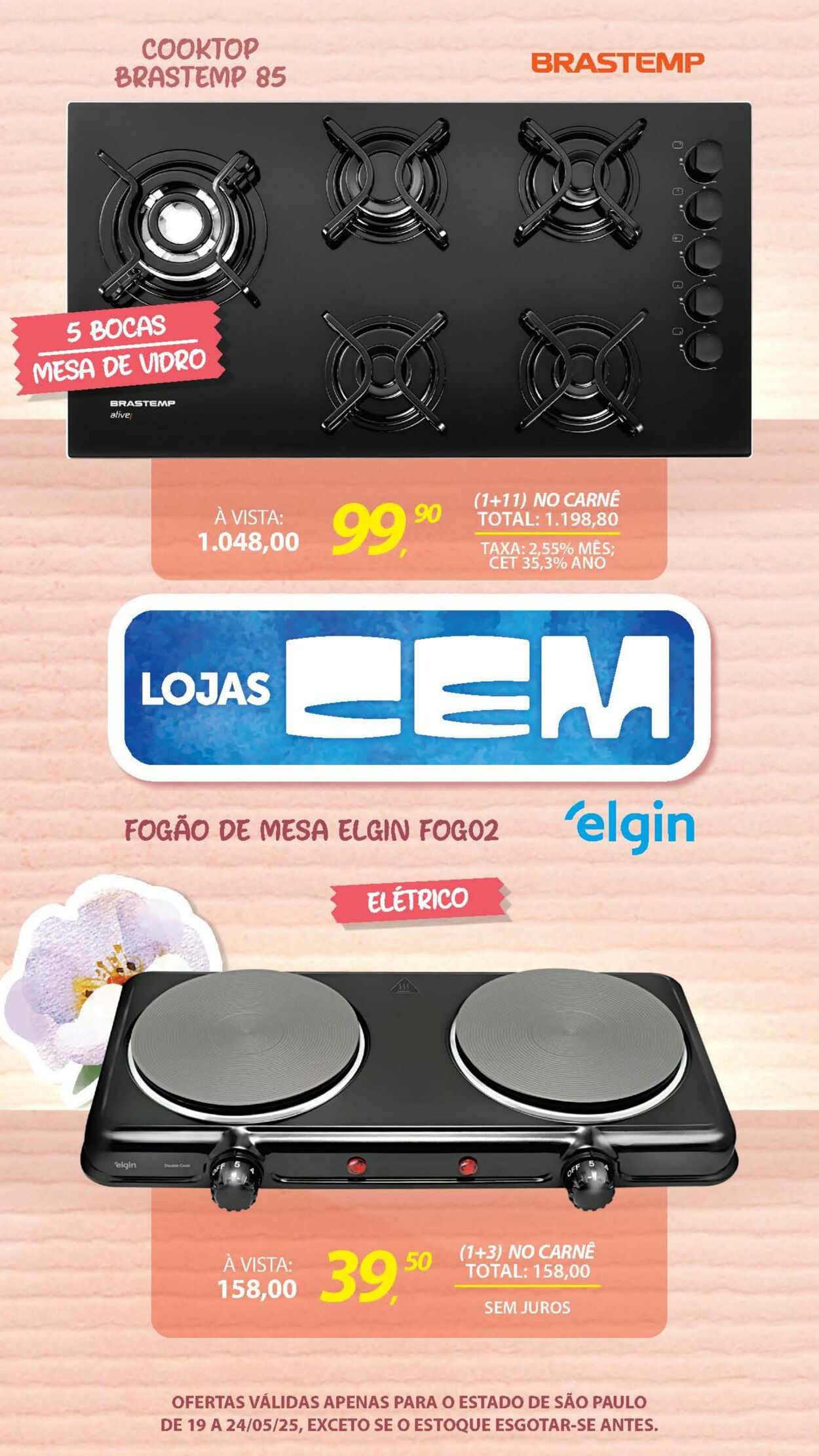 Folheto Lojas Cem 19.05.2025 - 03.06.2025