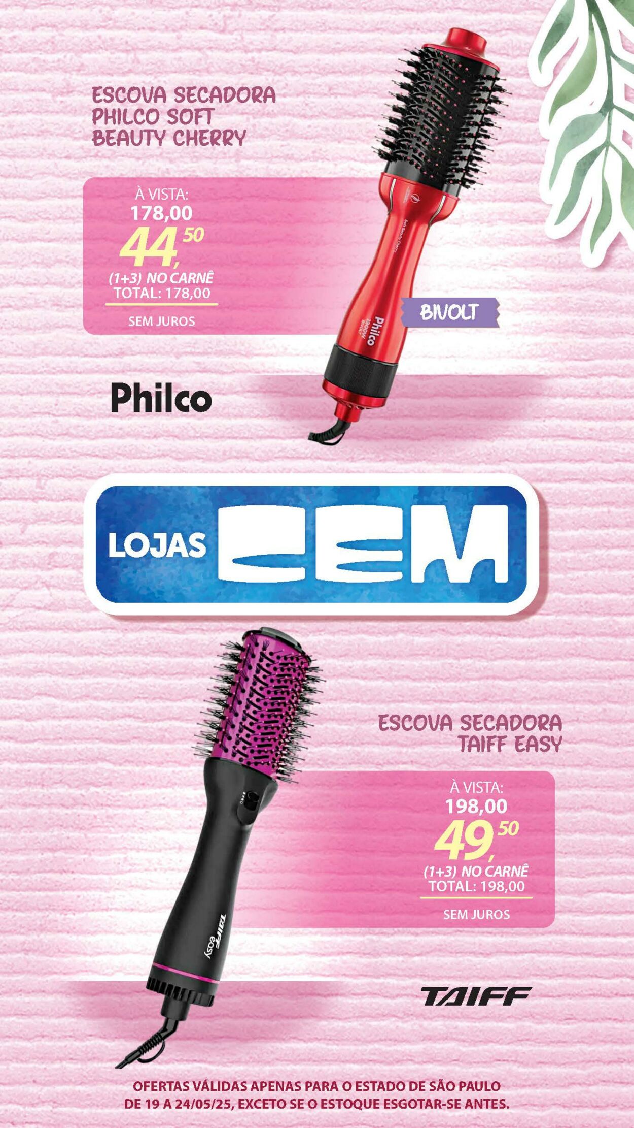Folheto Lojas Cem 19.05.2025 - 03.06.2025
