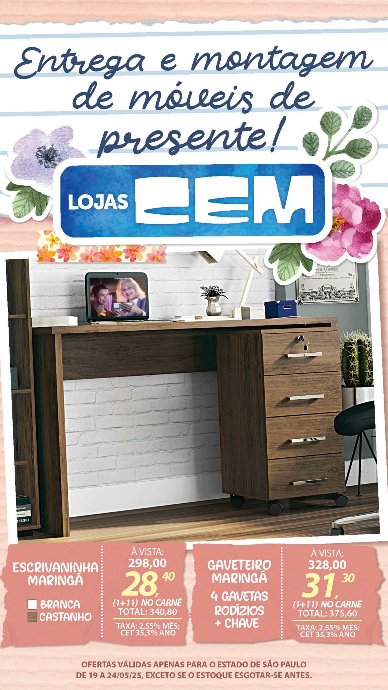 Folheto Lojas Cem 19.05.2025 - 03.06.2025