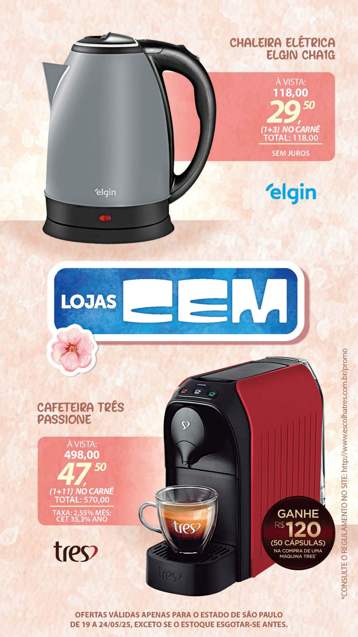 Folheto Lojas Cem 19.05.2025 - 03.06.2025