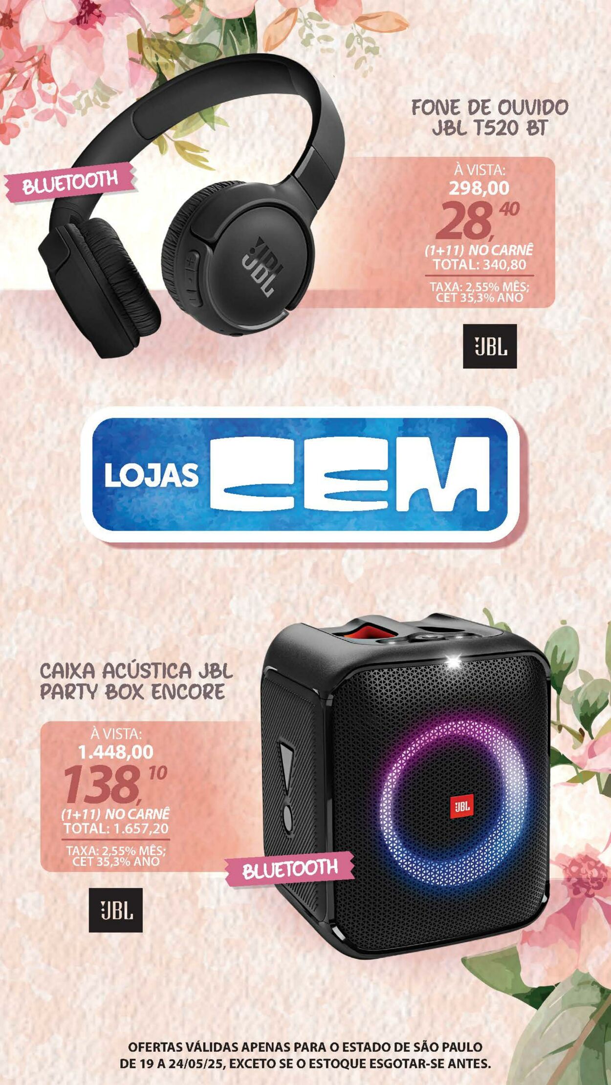 Folheto Lojas Cem 19.05.2025 - 03.06.2025