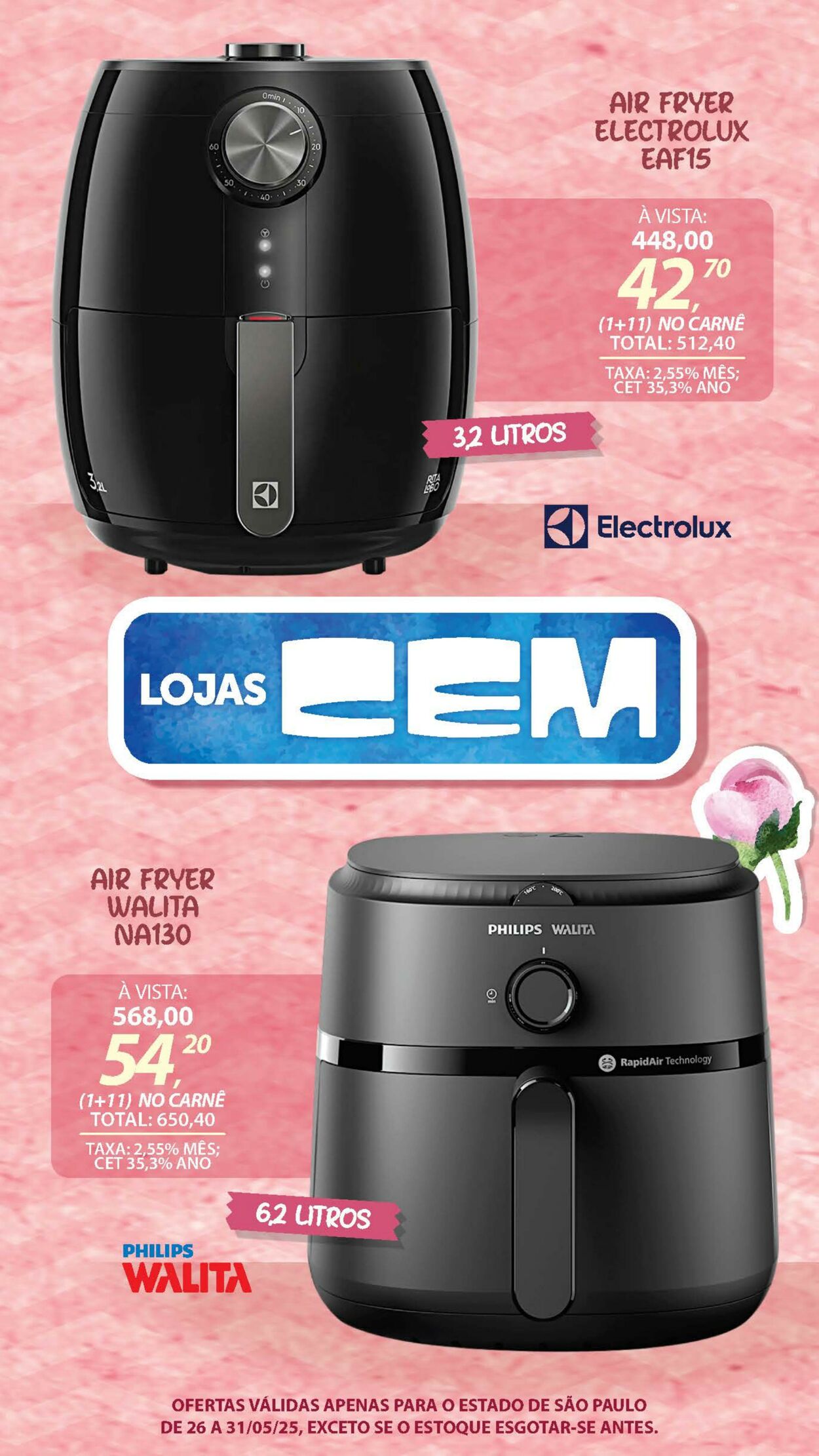 Folheto Lojas Cem 23.05.2025 - 02.06.2025