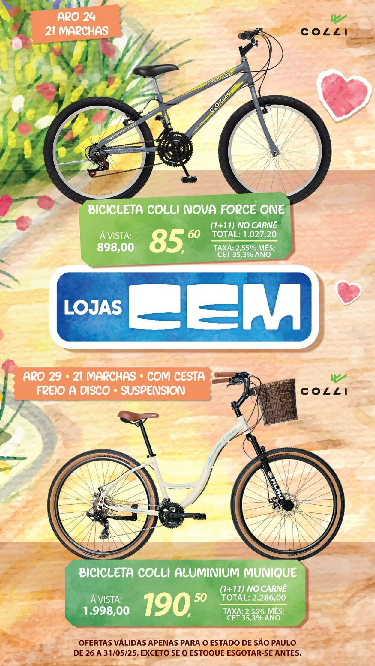 Folheto Lojas Cem 23.05.2025 - 02.06.2025
