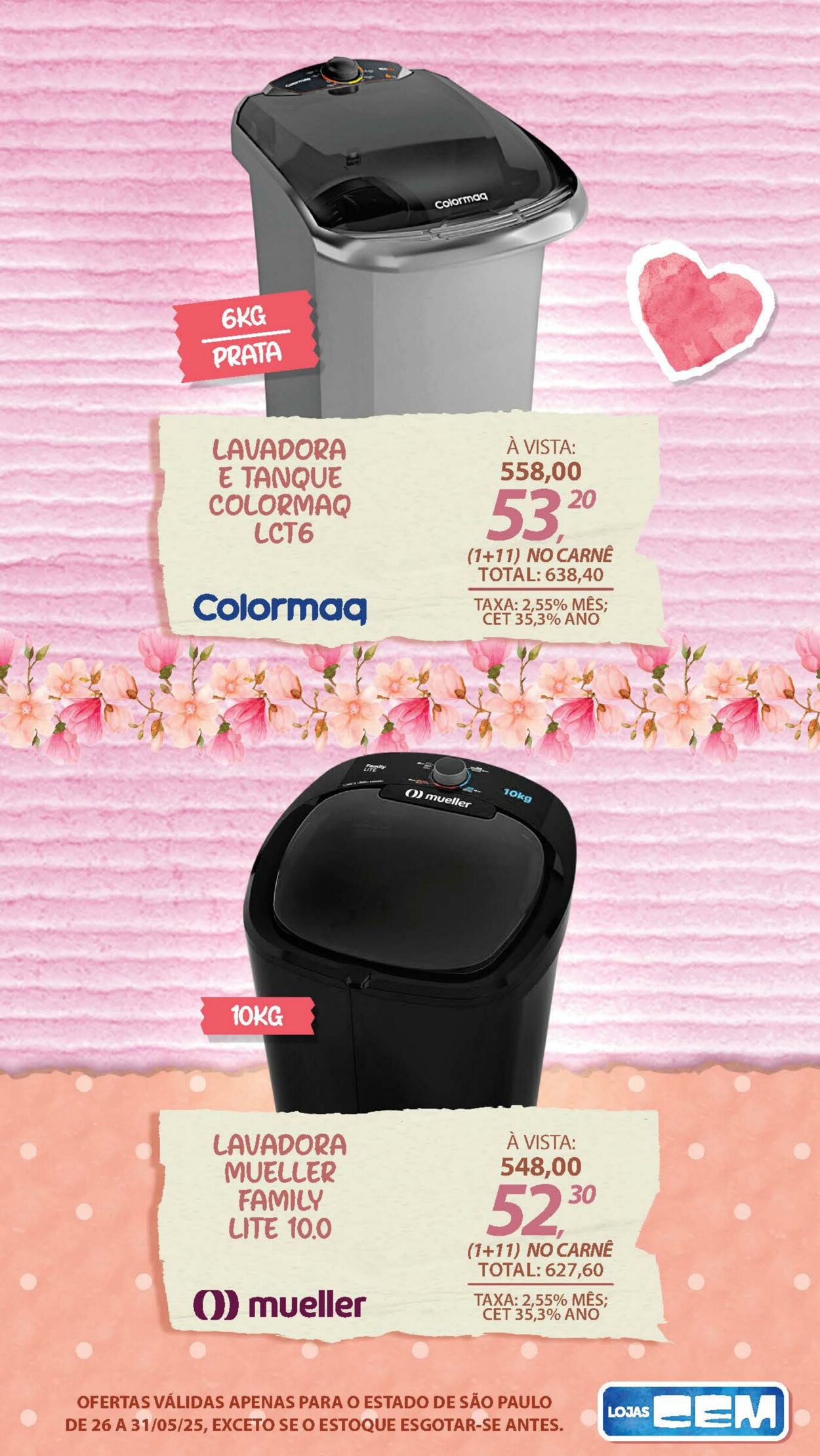 Folheto Lojas Cem 23.05.2025 - 02.06.2025