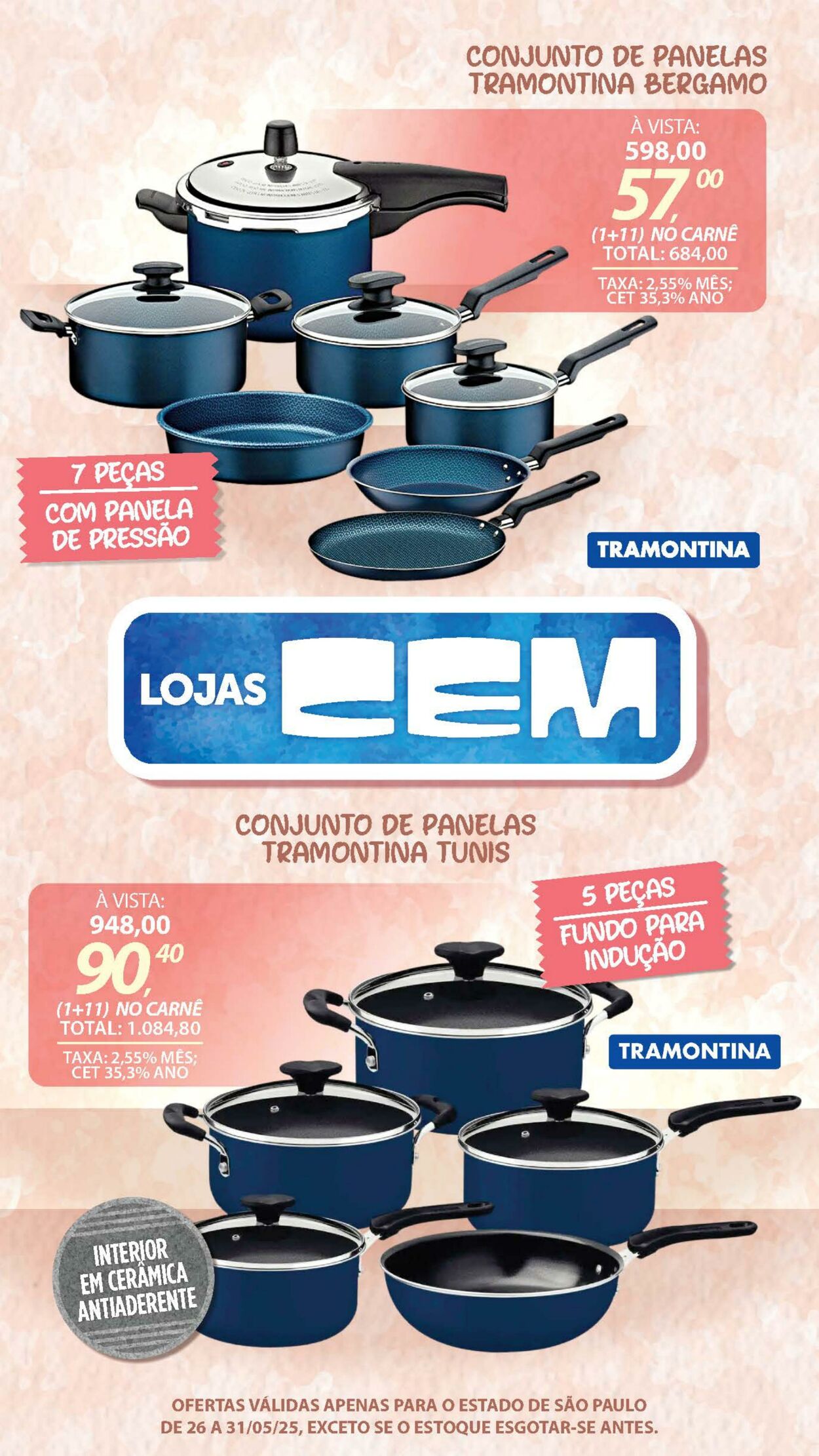 Folheto Lojas Cem 23.05.2025 - 02.06.2025