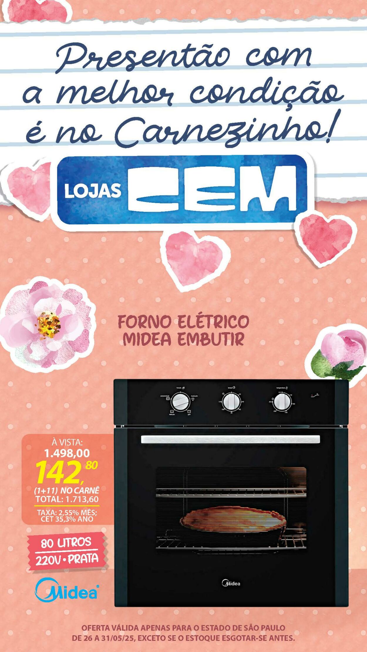 Folheto Lojas Cem 23.05.2025 - 02.06.2025