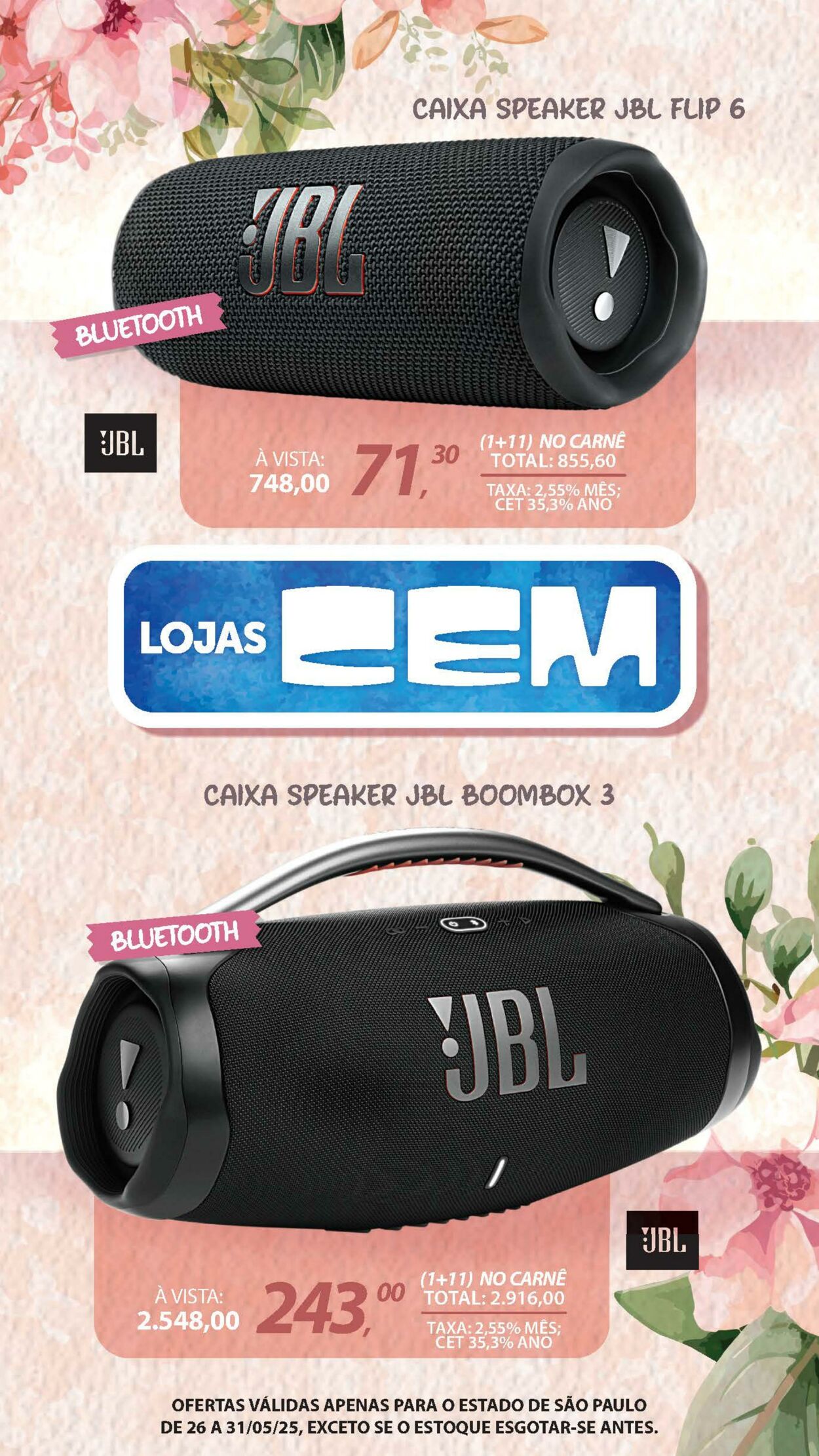 Folheto Lojas Cem 23.05.2025 - 02.06.2025