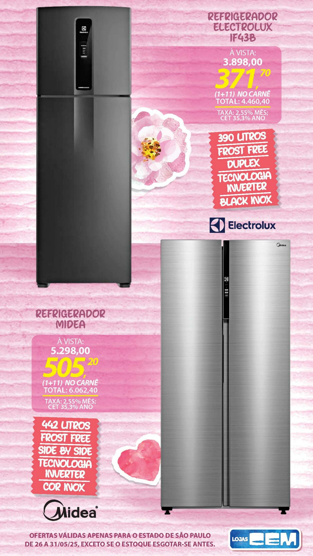 Folheto Lojas Cem 23.05.2025 - 02.06.2025