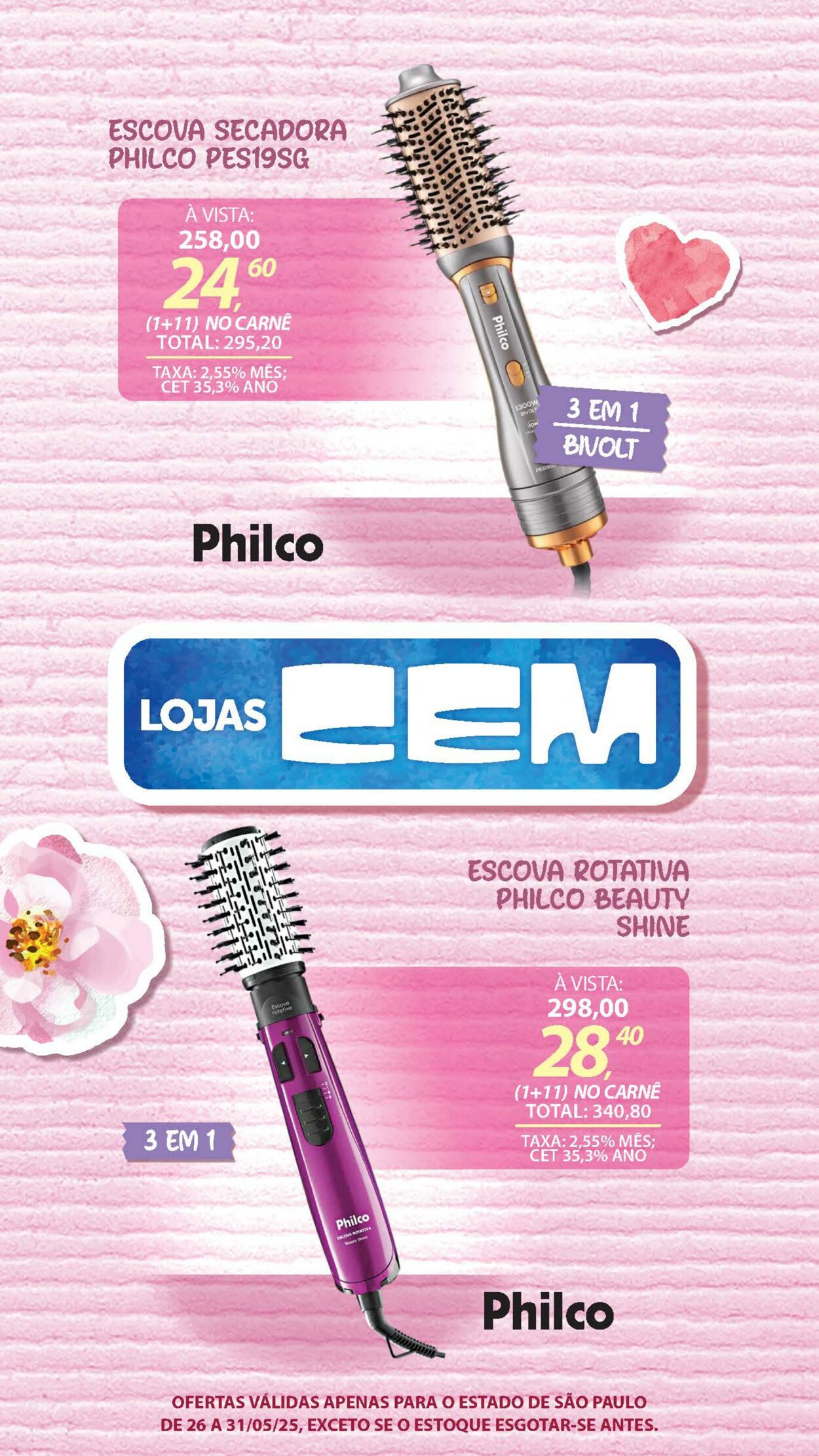 Folheto Lojas Cem 23.05.2025 - 02.06.2025