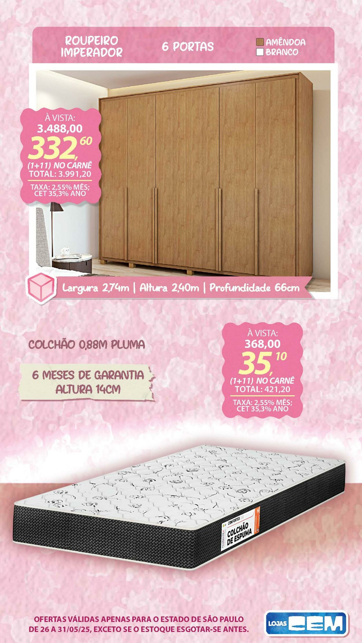 Folheto Lojas Cem 23.05.2025 - 02.06.2025