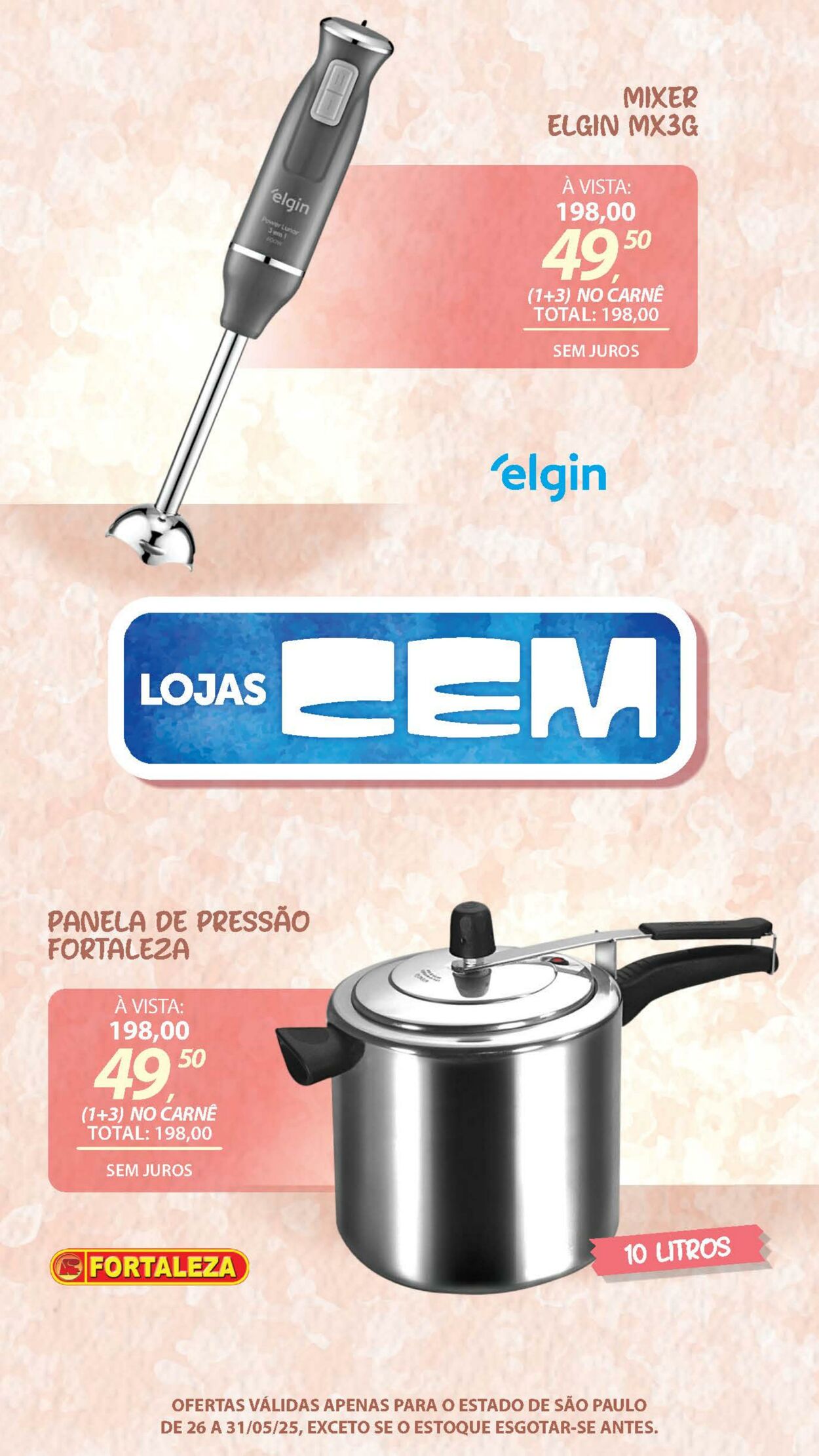Folheto Lojas Cem 23.05.2025 - 02.06.2025