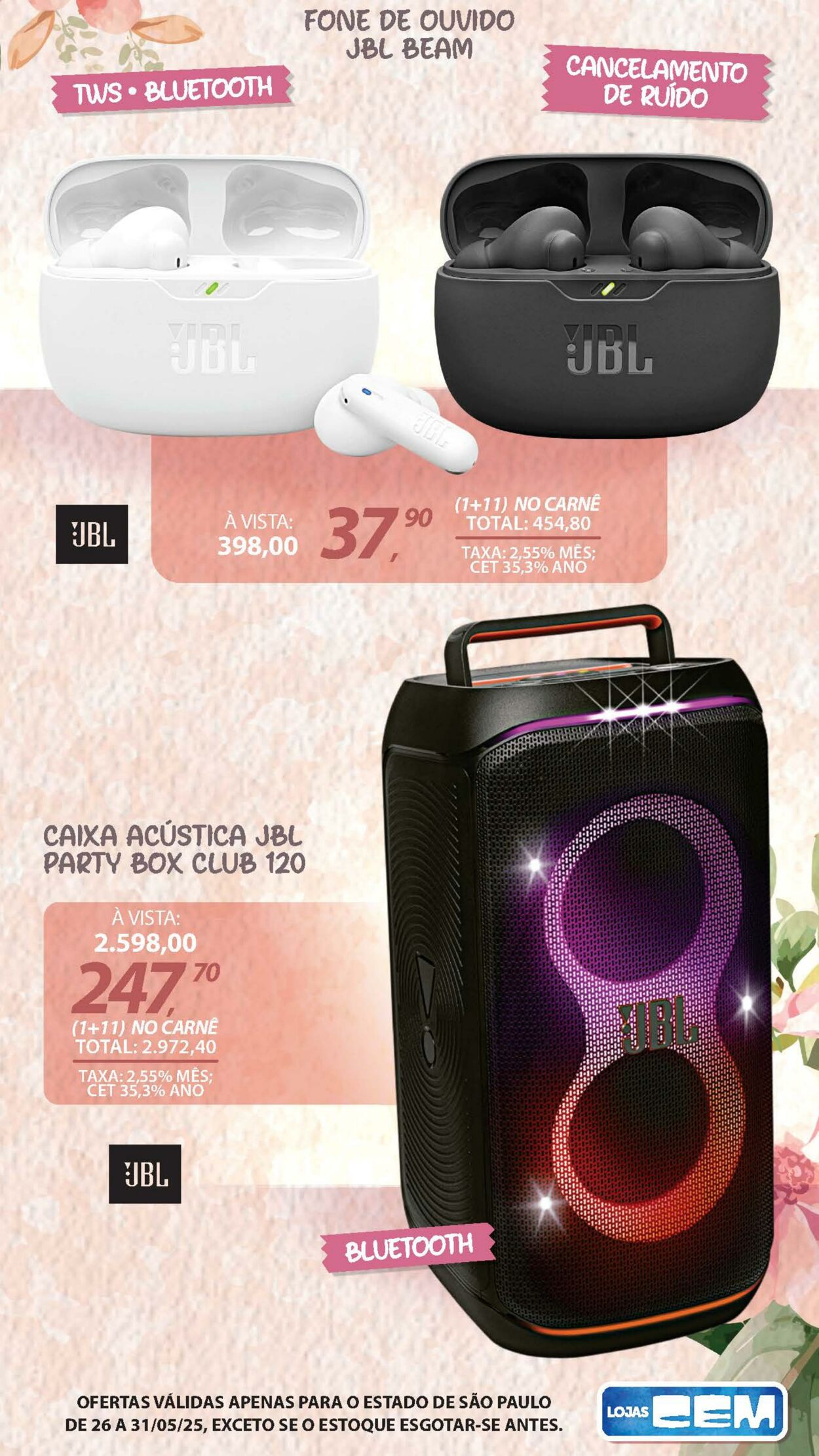 Folheto Lojas Cem 23.05.2025 - 02.06.2025