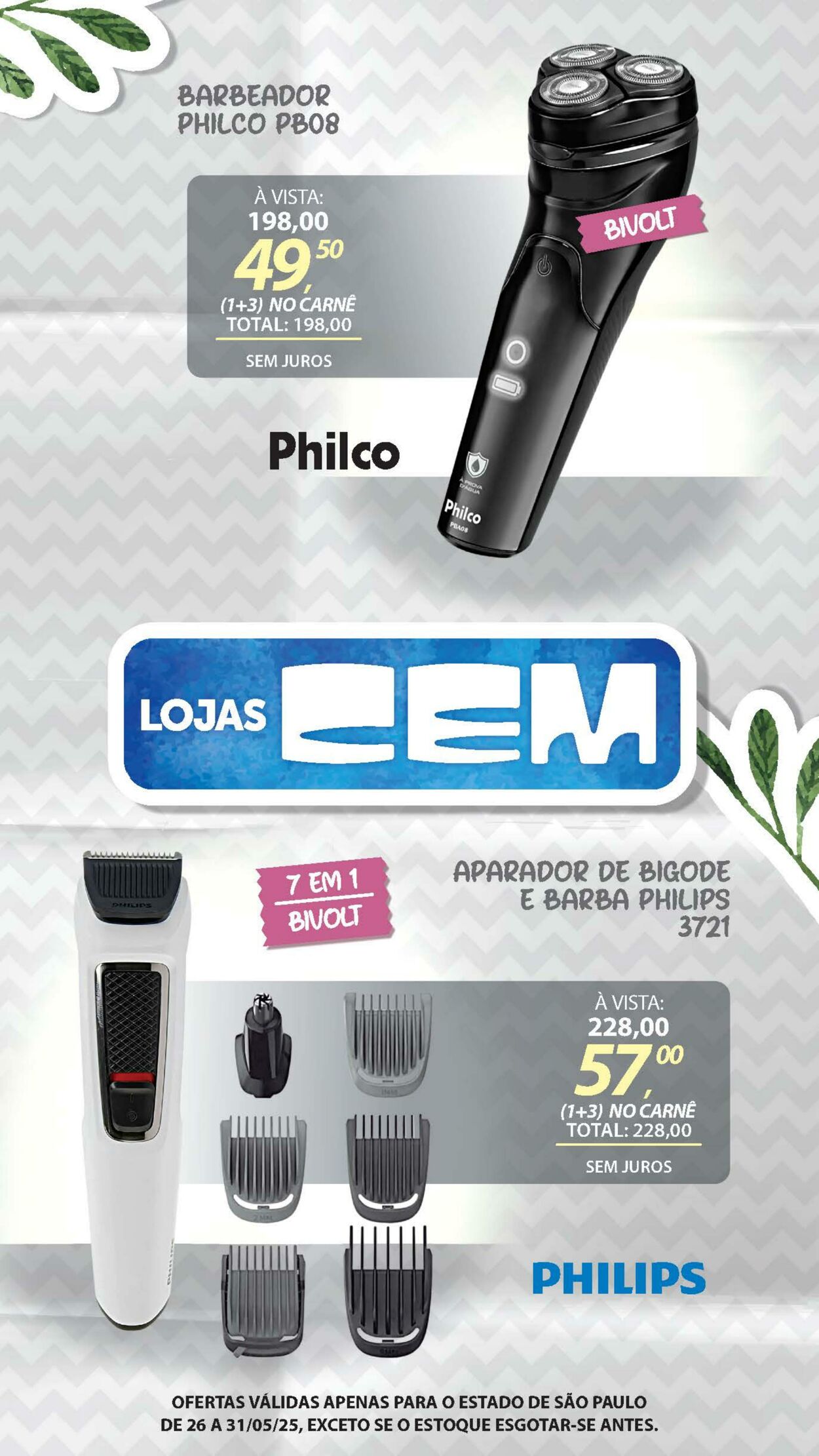 Folheto Lojas Cem 23.05.2025 - 02.06.2025
