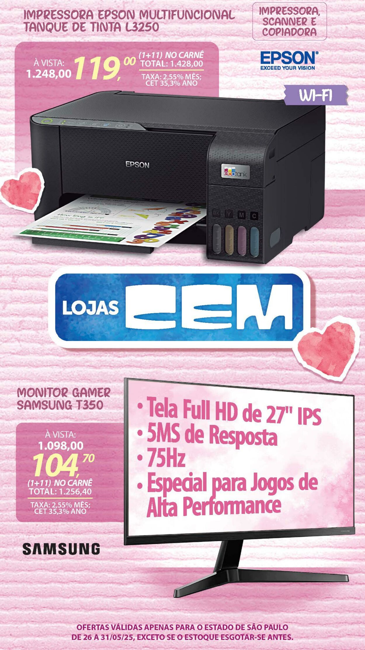 Folheto Lojas Cem 23.05.2025 - 02.06.2025