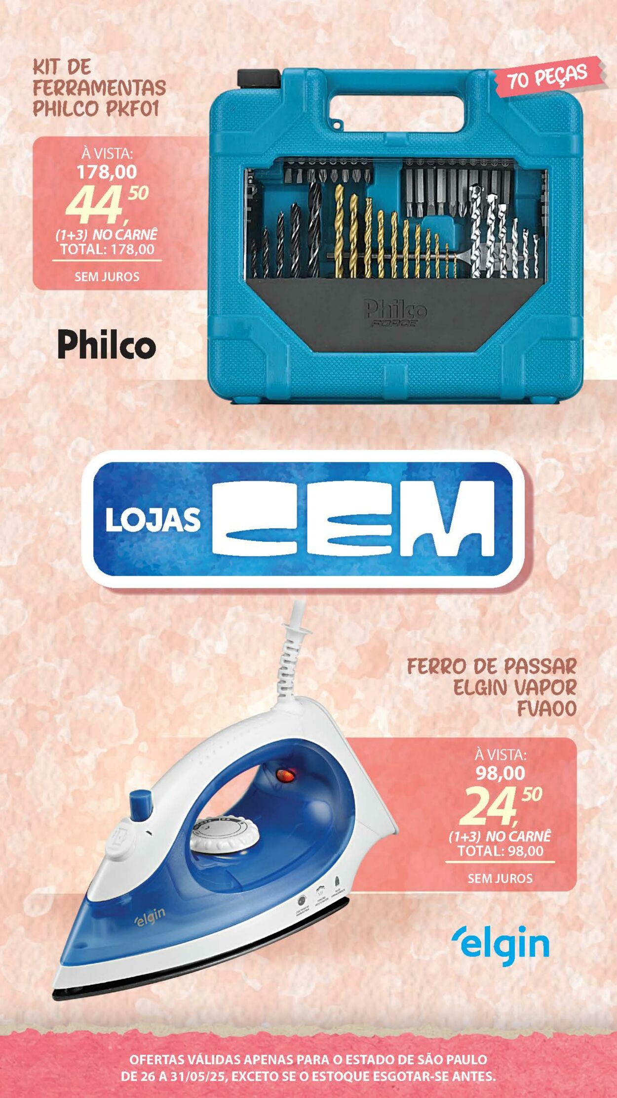 Folheto Lojas Cem 23.05.2025 - 02.06.2025