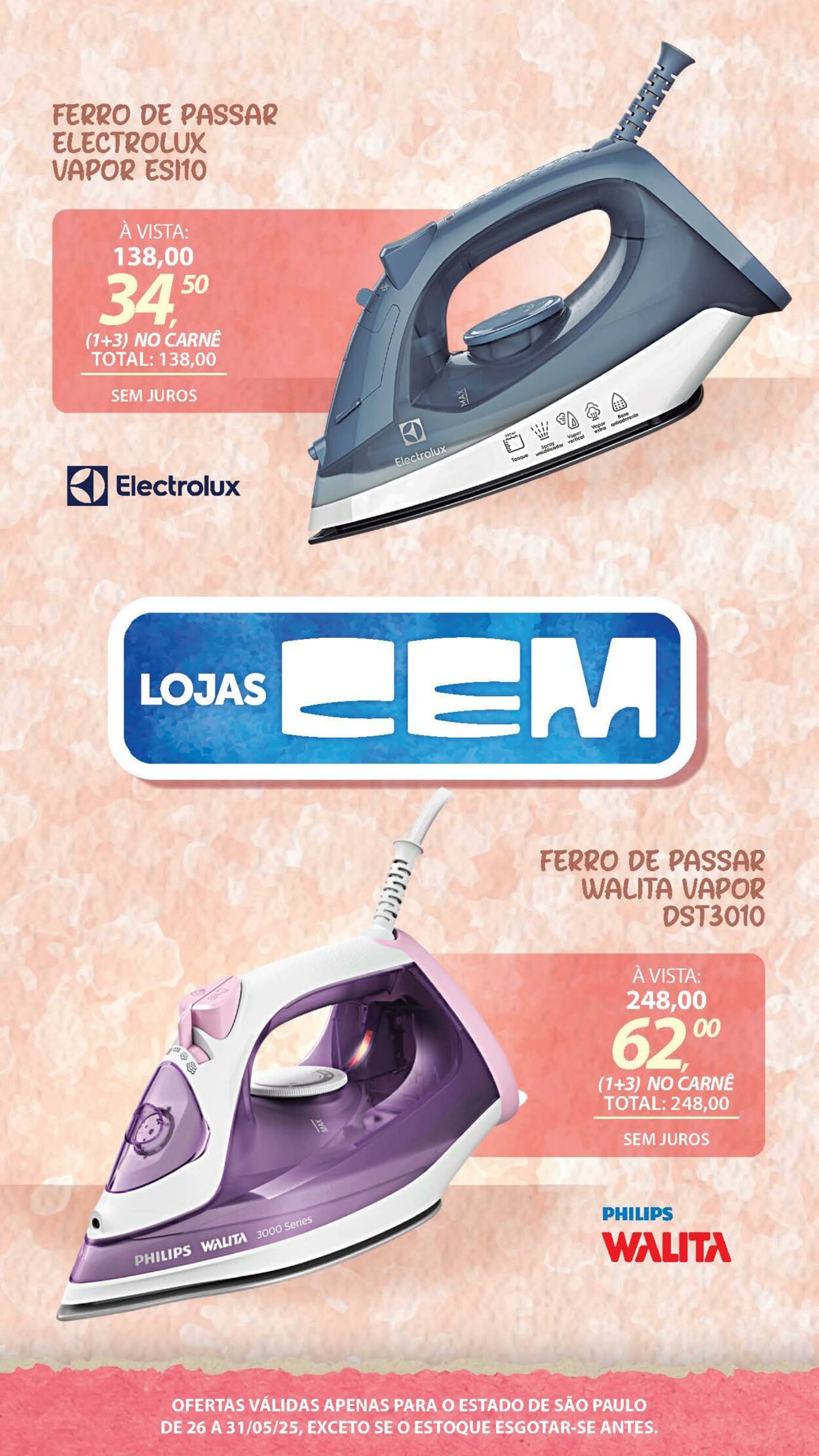 Folheto Lojas Cem 23.05.2025 - 02.06.2025