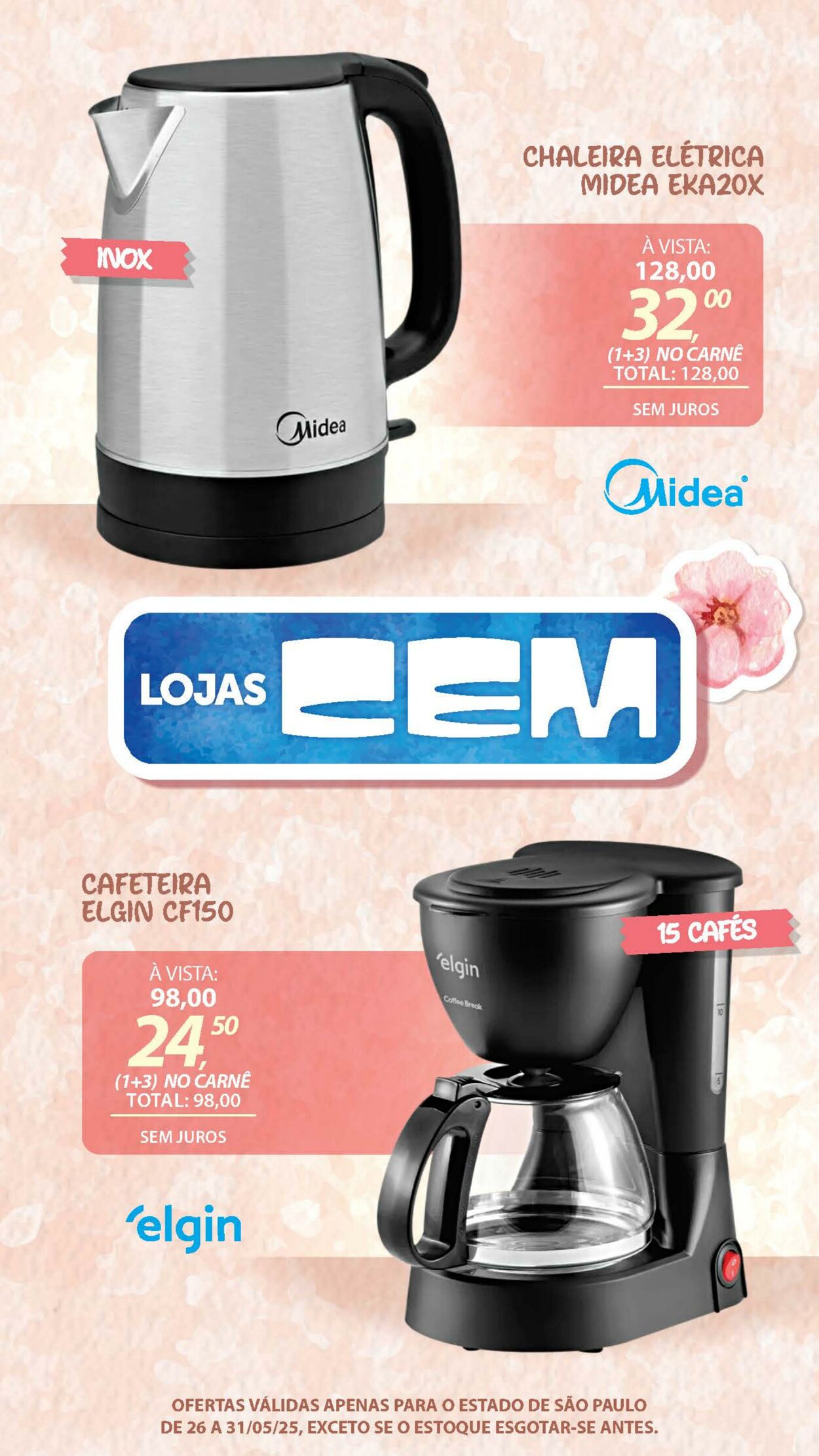 Folheto Lojas Cem 23.05.2025 - 02.06.2025