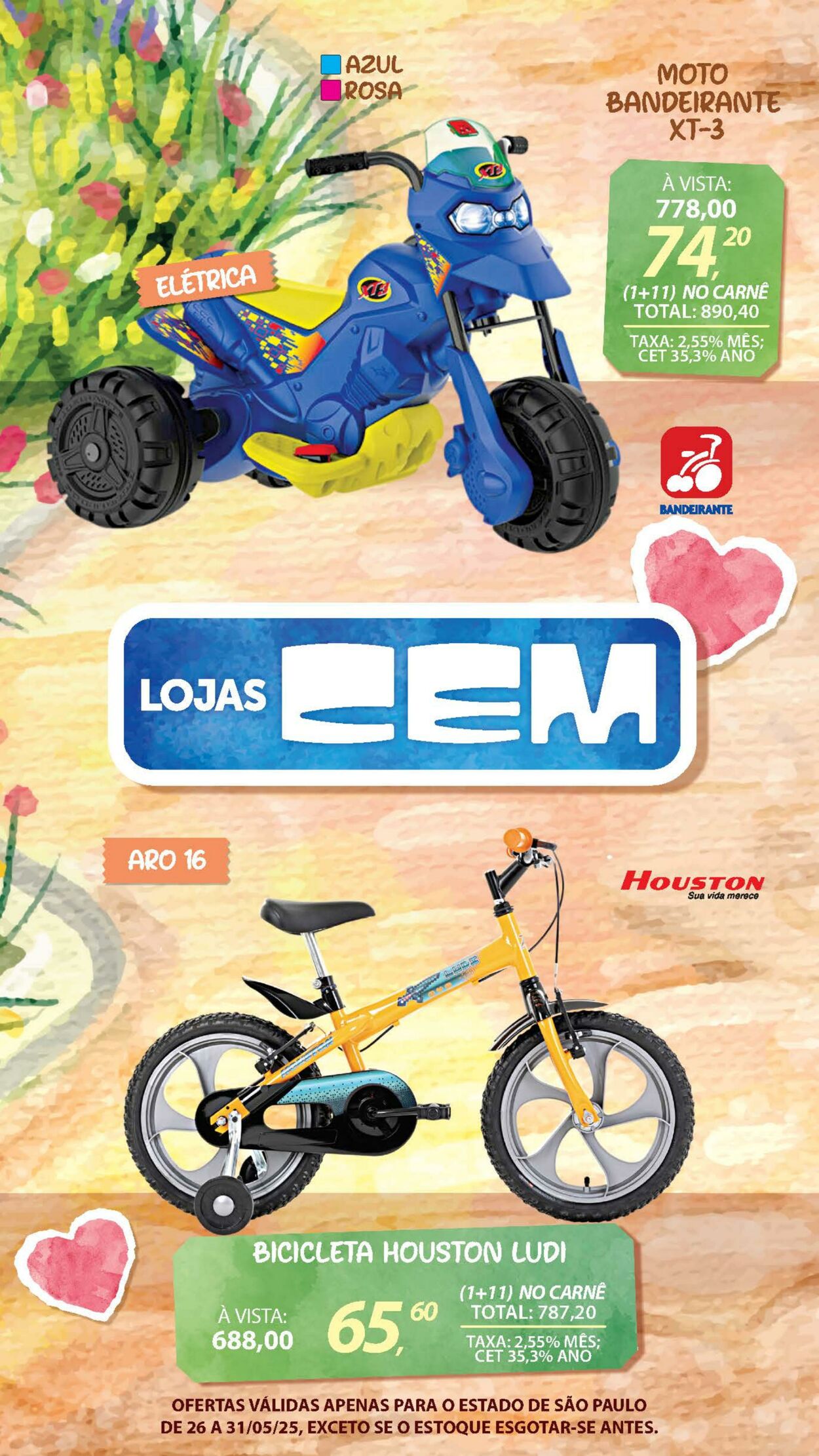 Folheto Lojas Cem 23.05.2025 - 02.06.2025