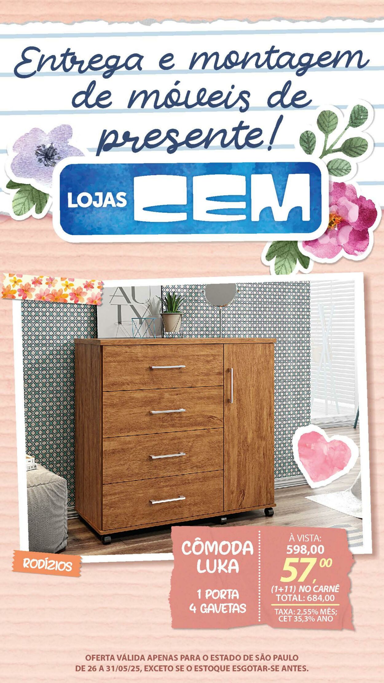 Folheto Lojas Cem 23.05.2025 - 02.06.2025