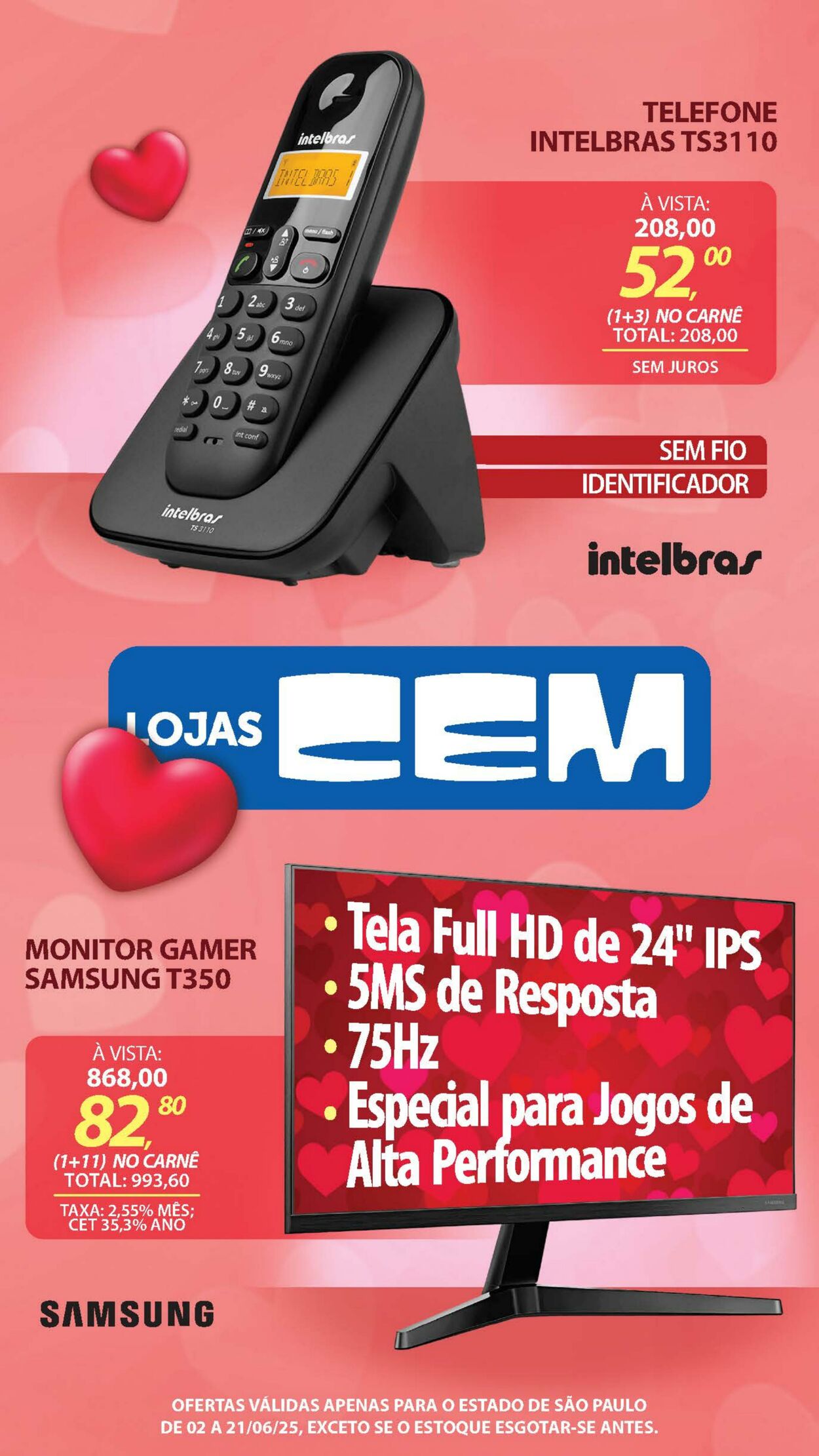 Folheto Lojas Cem 30.05.2025 - 06.07.2025