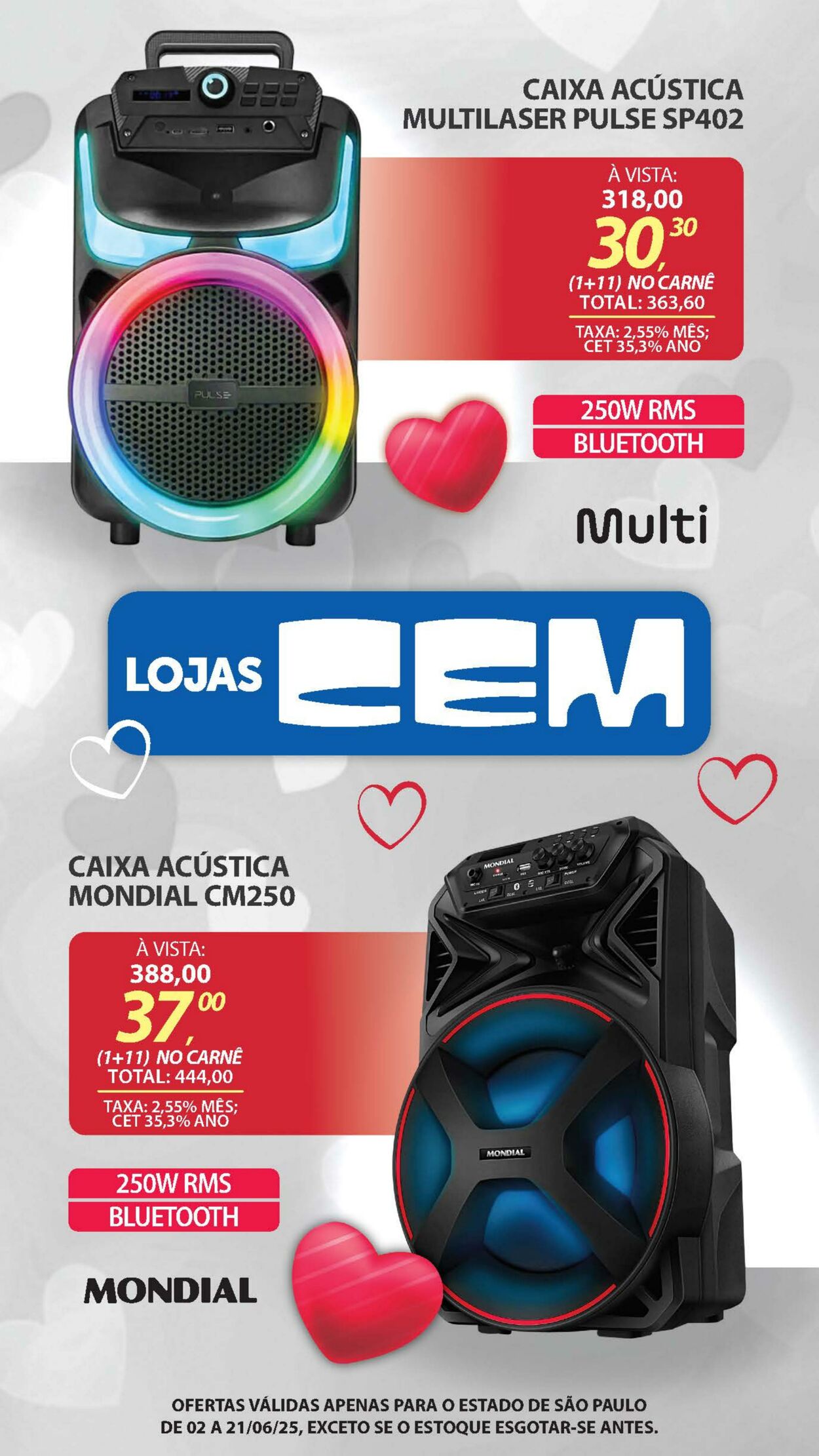 Folheto Lojas Cem 30.05.2025 - 06.07.2025