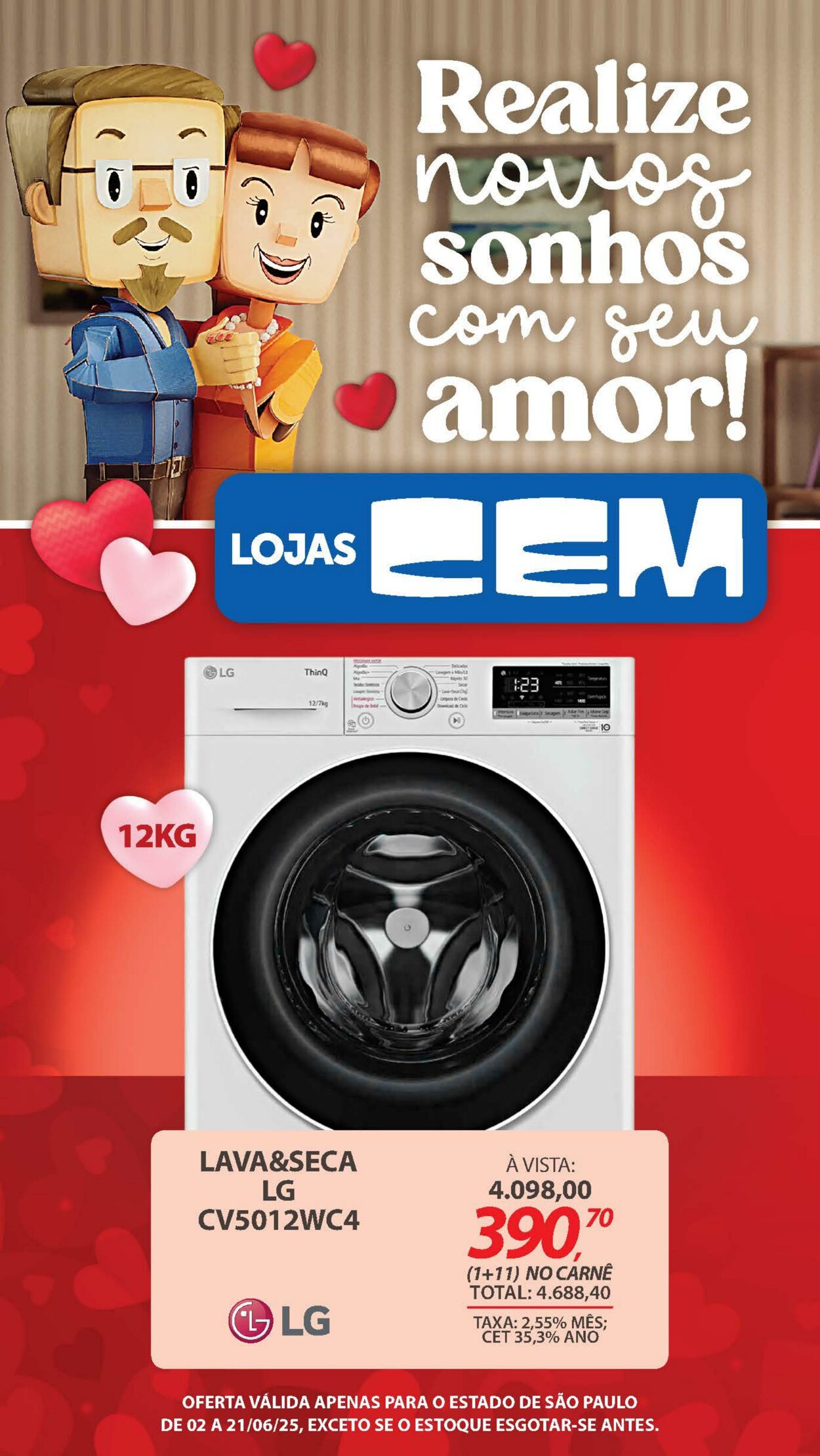 Folheto Lojas Cem 30.05.2025 - 06.07.2025