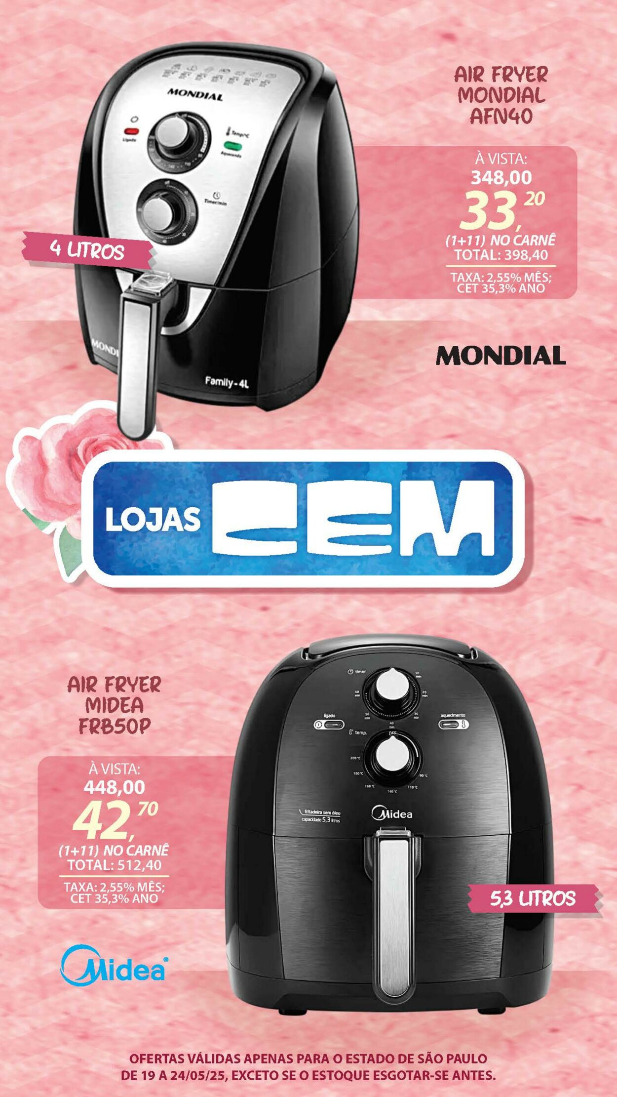 Folheto Lojas Cem 19.05.2025 - 02.06.2025