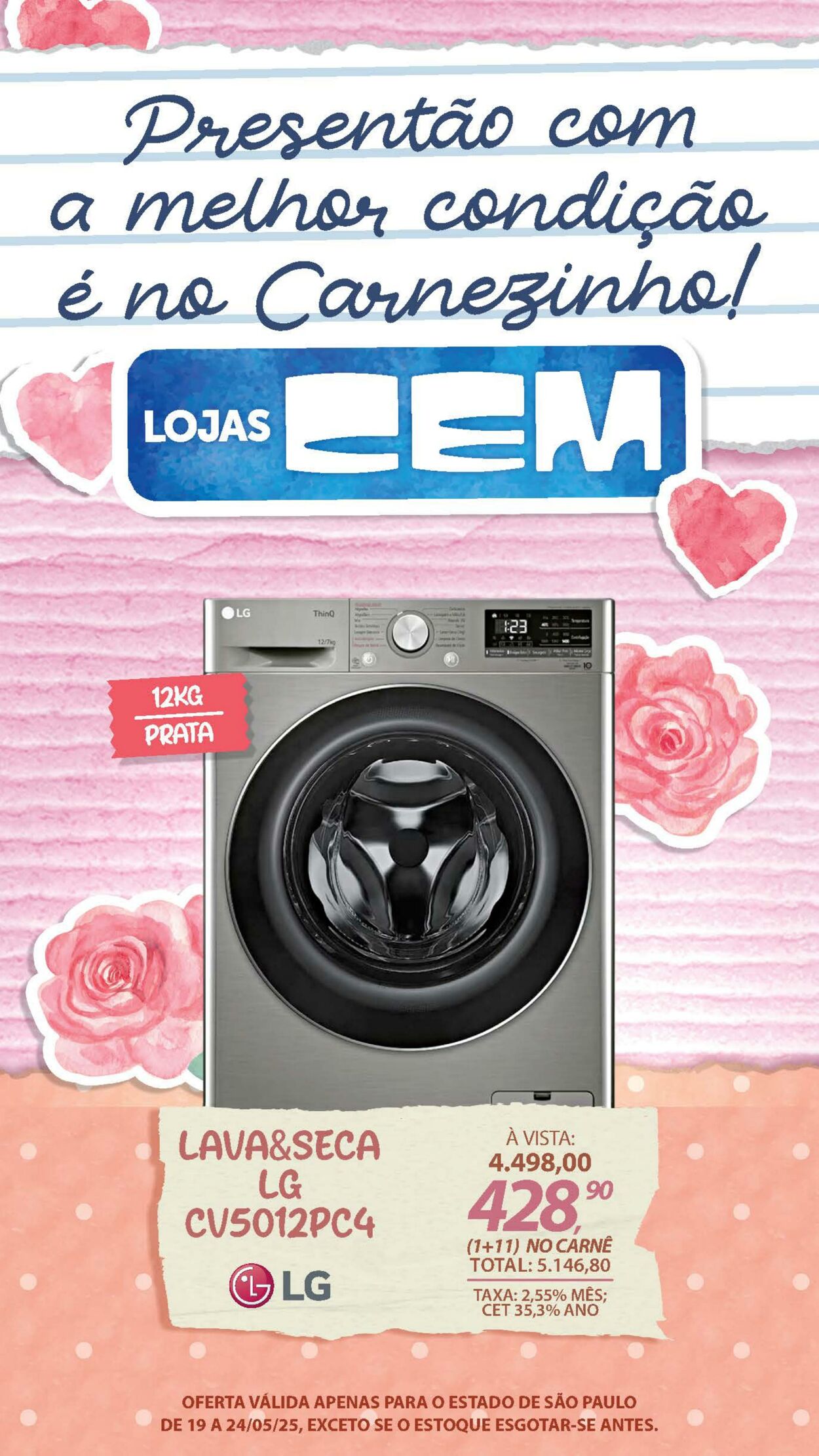 Folheto Lojas Cem 19.05.2025 - 02.06.2025