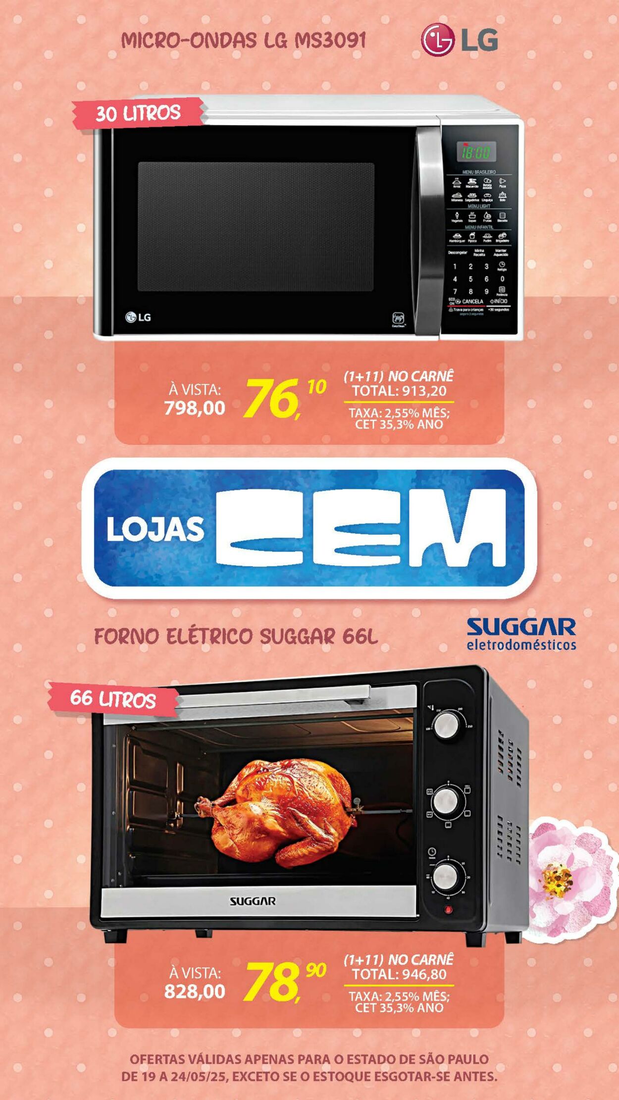 Folheto Lojas Cem 19.05.2025 - 02.06.2025