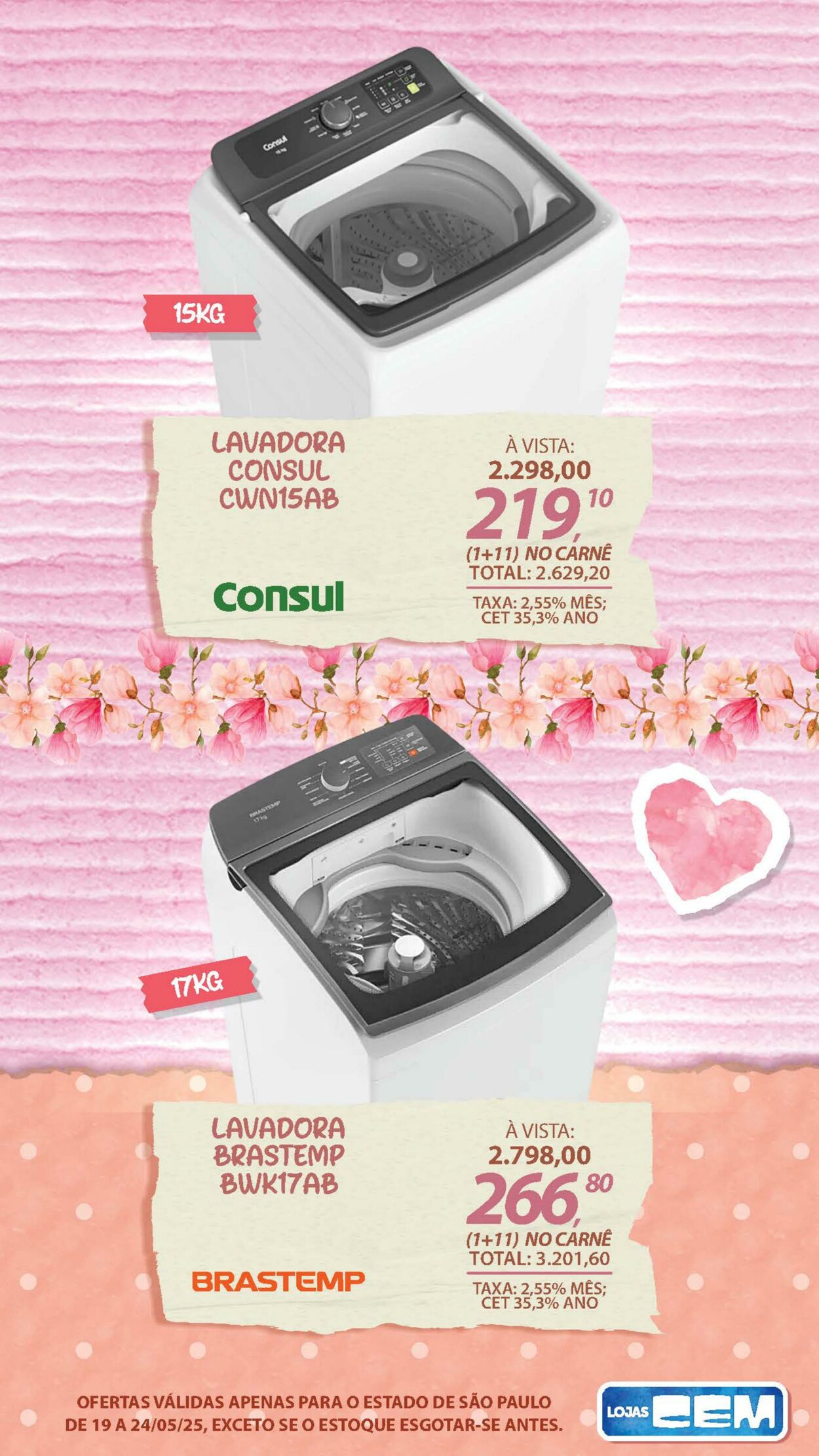 Folheto Lojas Cem 19.05.2025 - 02.06.2025