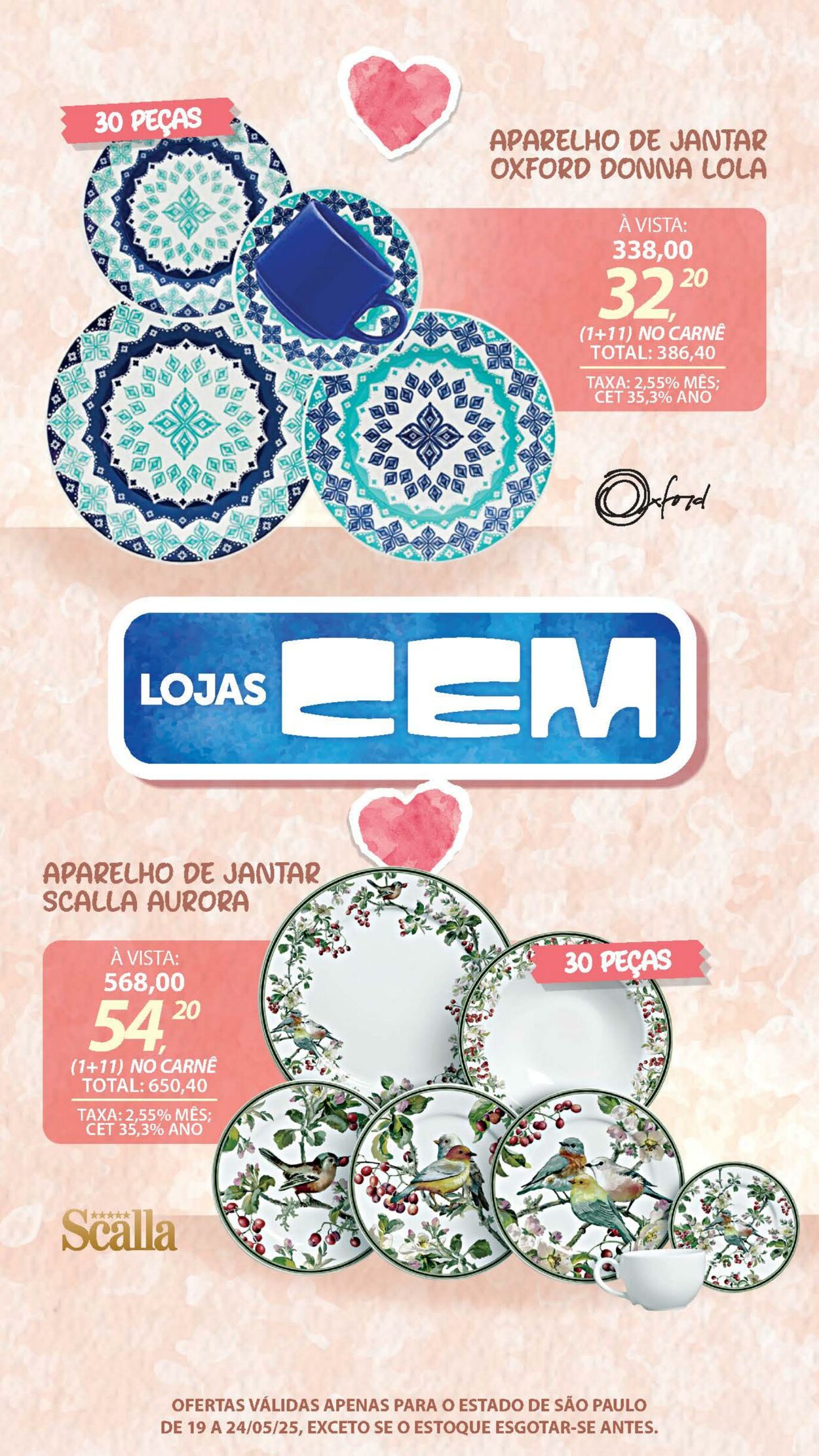 Folheto Lojas Cem 19.05.2025 - 02.06.2025