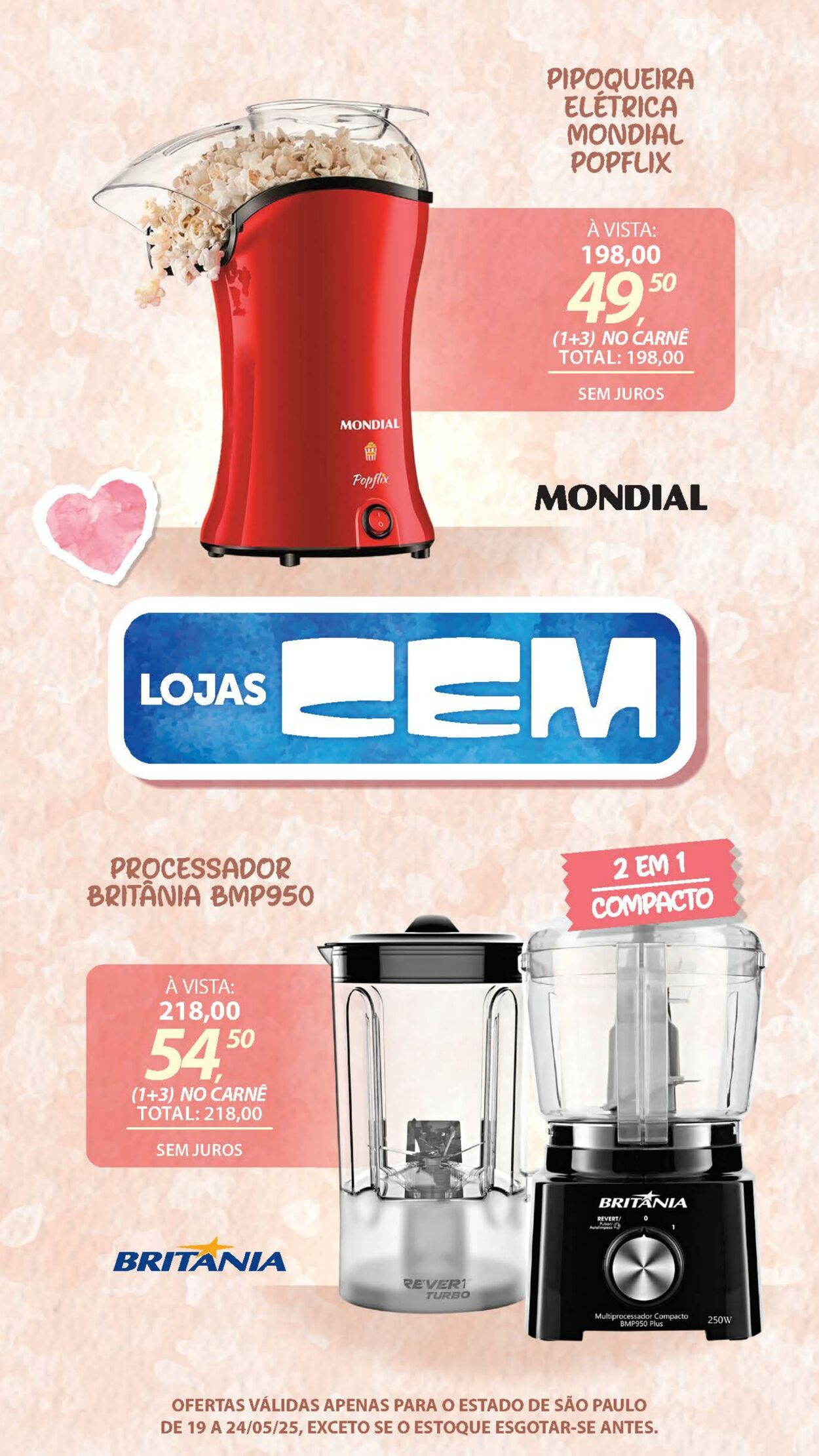 Folheto Lojas Cem 19.05.2025 - 02.06.2025