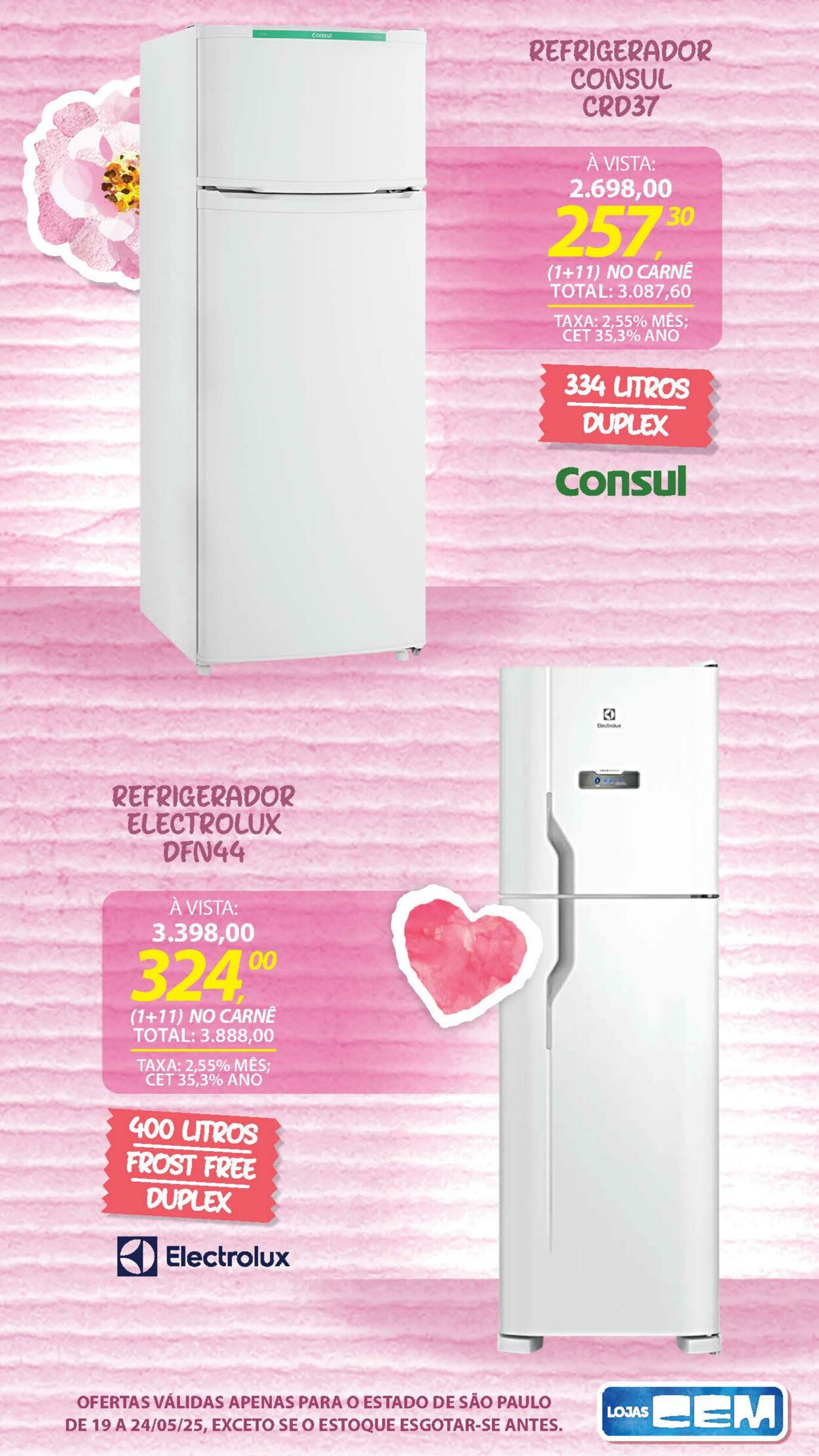 Folheto Lojas Cem 19.05.2025 - 02.06.2025
