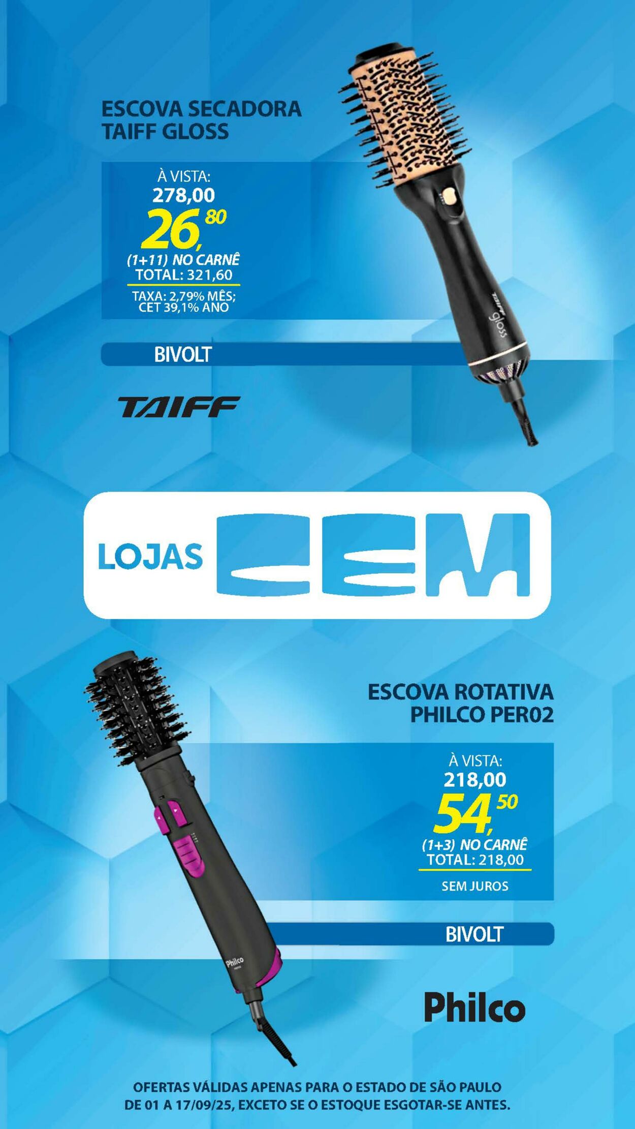 Folheto Lojas Cem 04.09.2025 - 25.09.2025