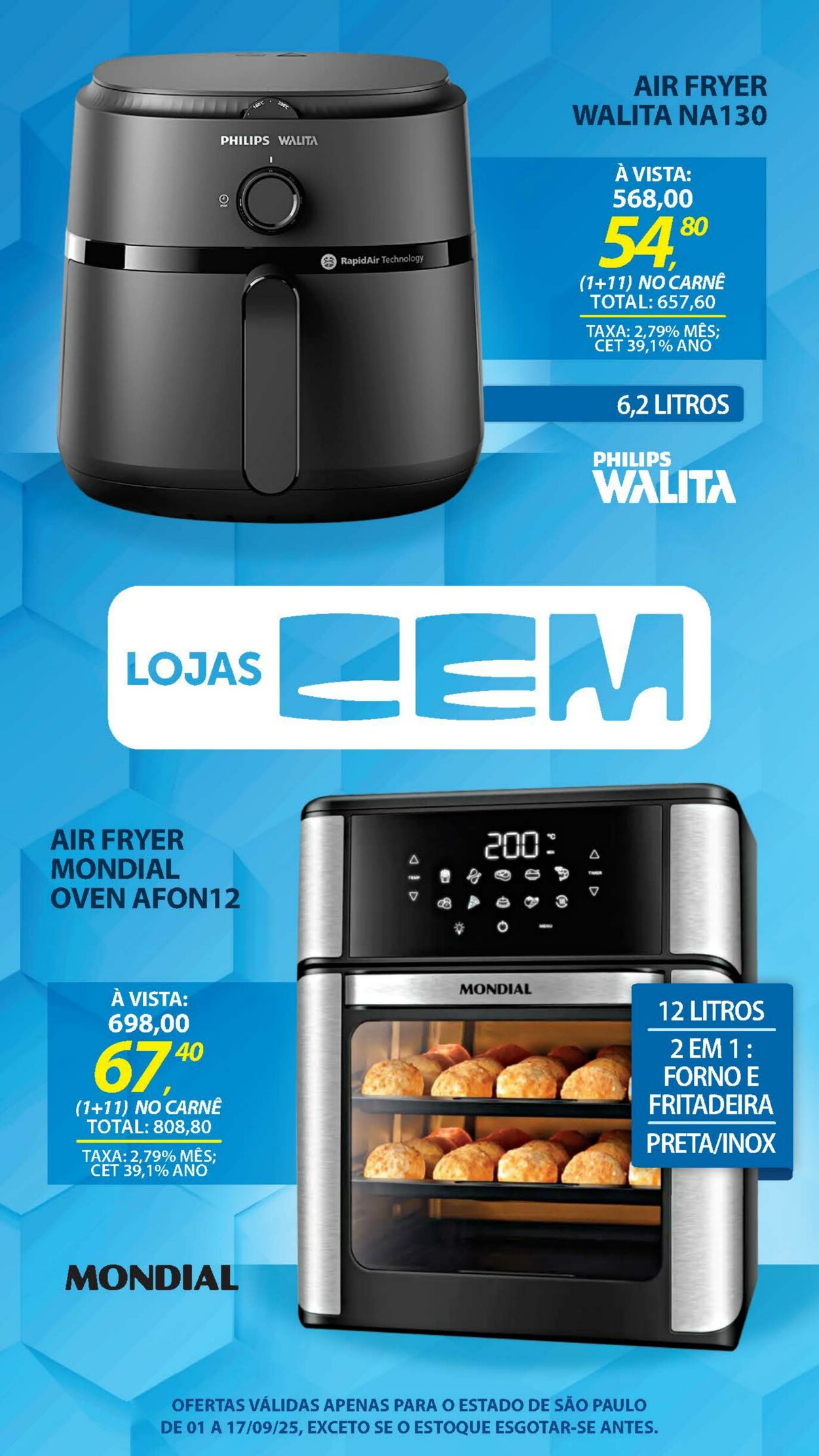 Folheto Lojas Cem 04.09.2025 - 25.09.2025