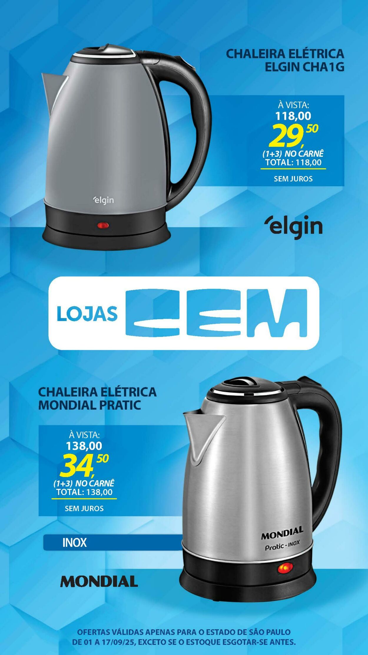 Folheto Lojas Cem 04.09.2025 - 25.09.2025