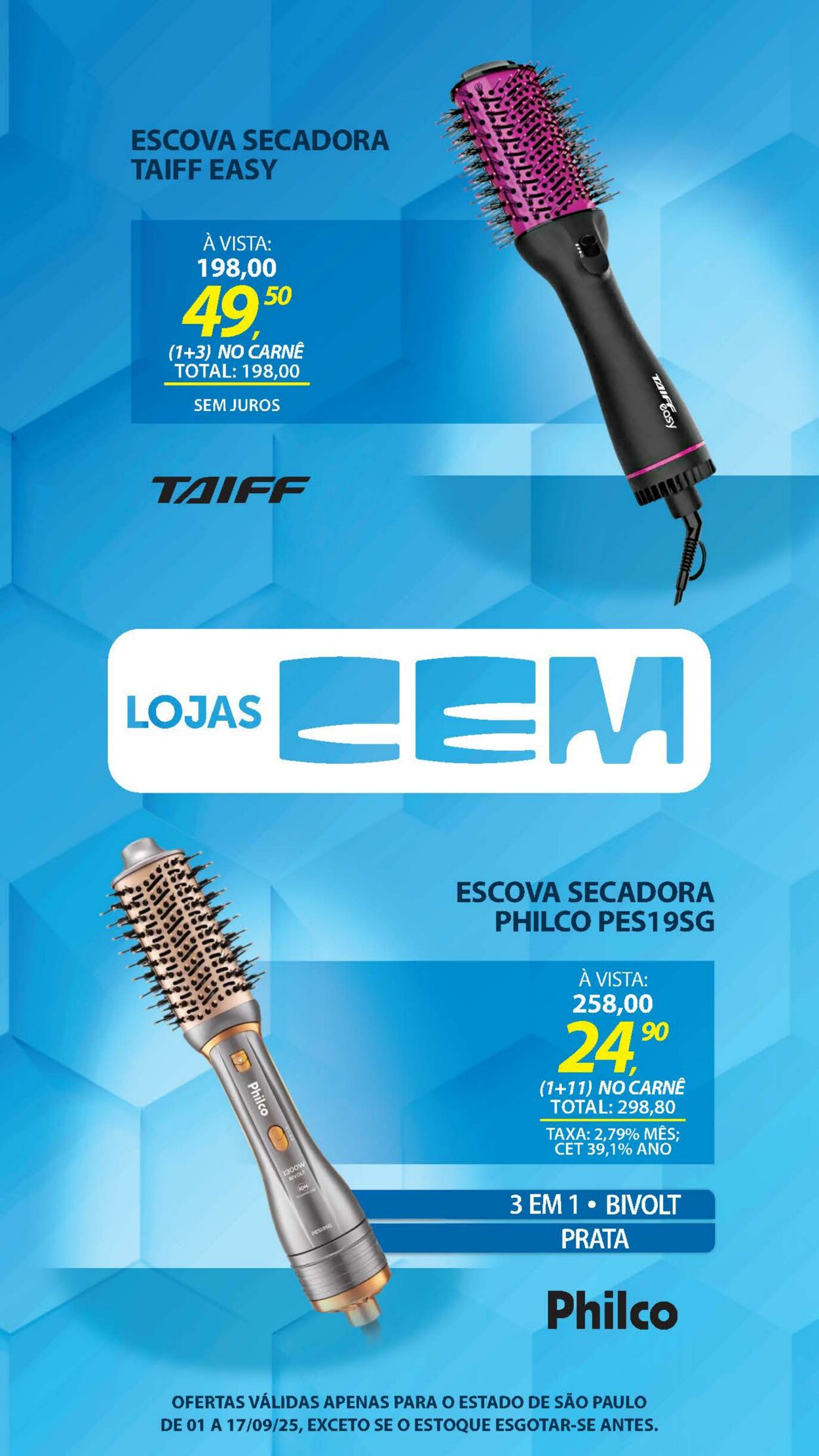 Folheto Lojas Cem 04.09.2025 - 25.09.2025
