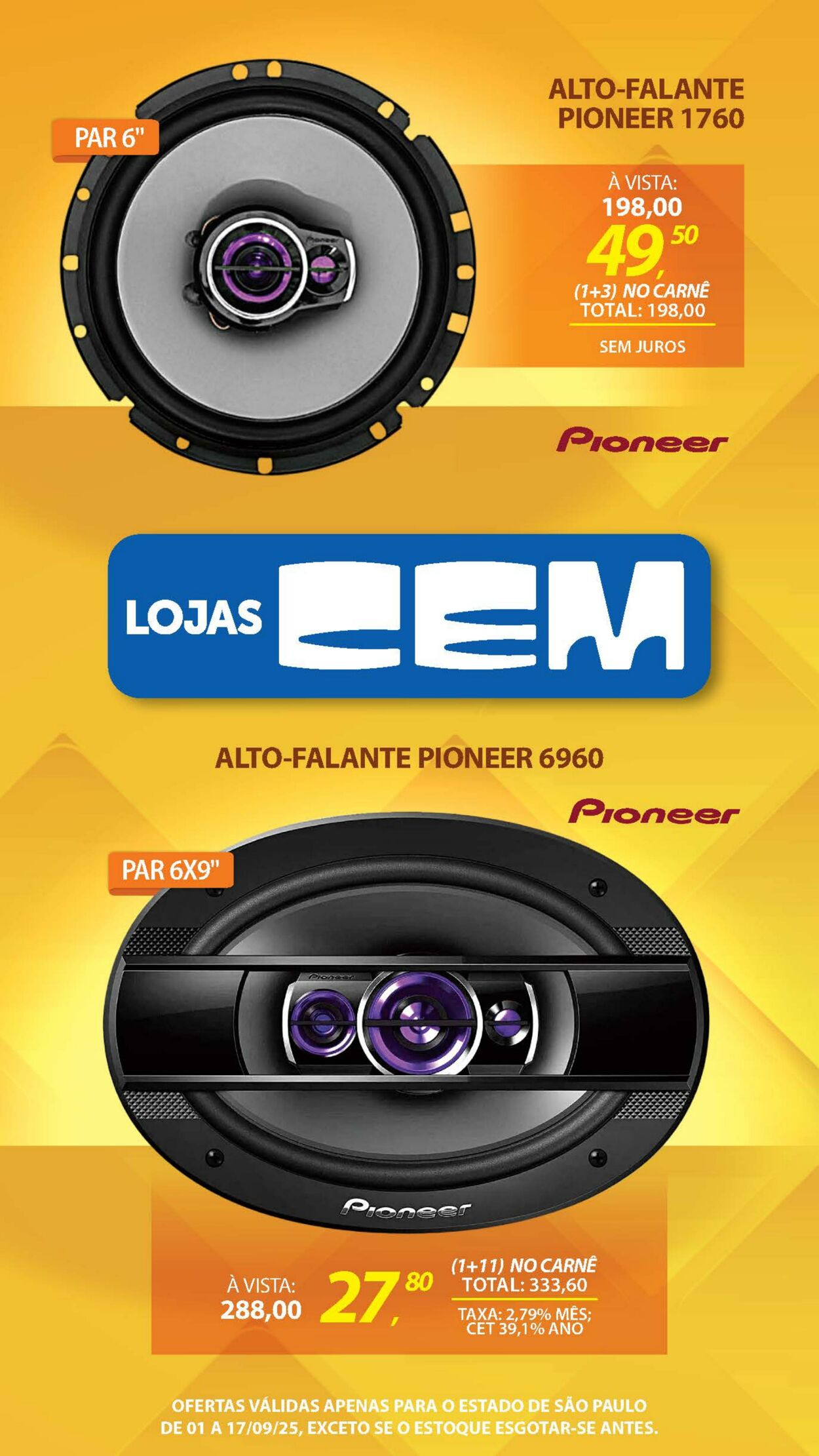 Folheto Lojas Cem 04.09.2025 - 25.09.2025
