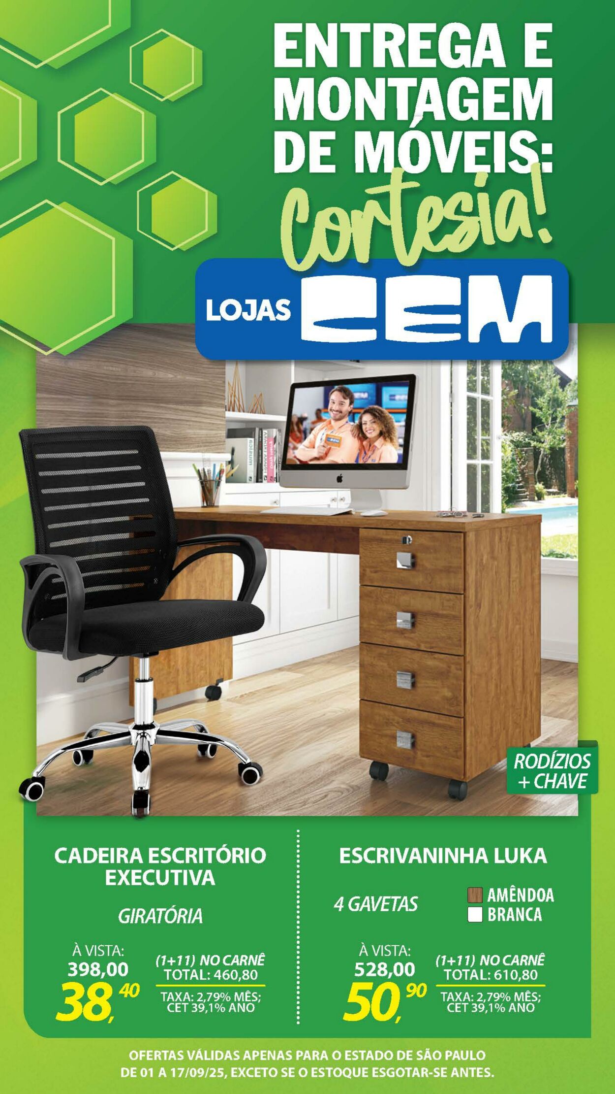 Folheto Lojas Cem 04.09.2025 - 25.09.2025
